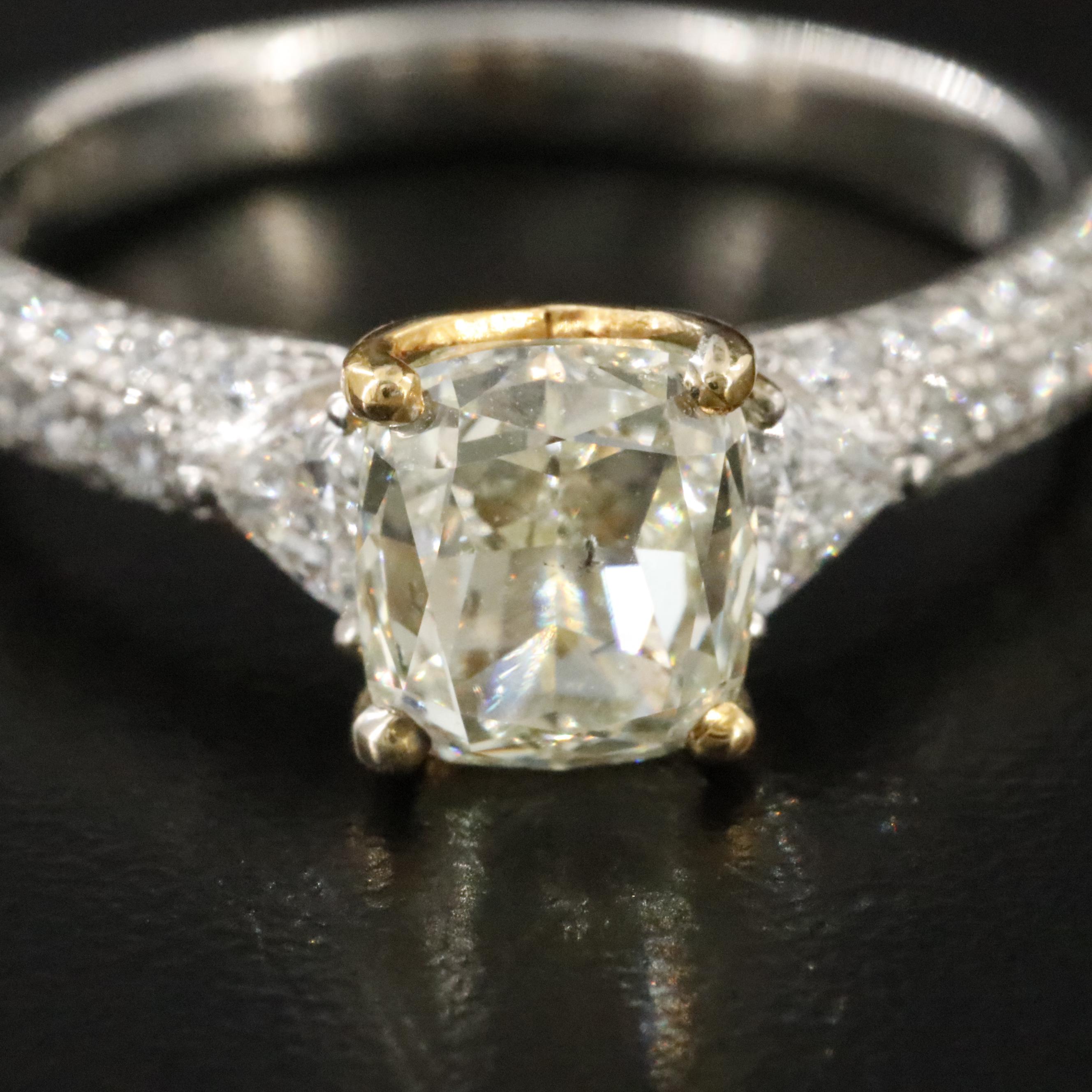 Platinum 2.89 CTW Diamond Ring