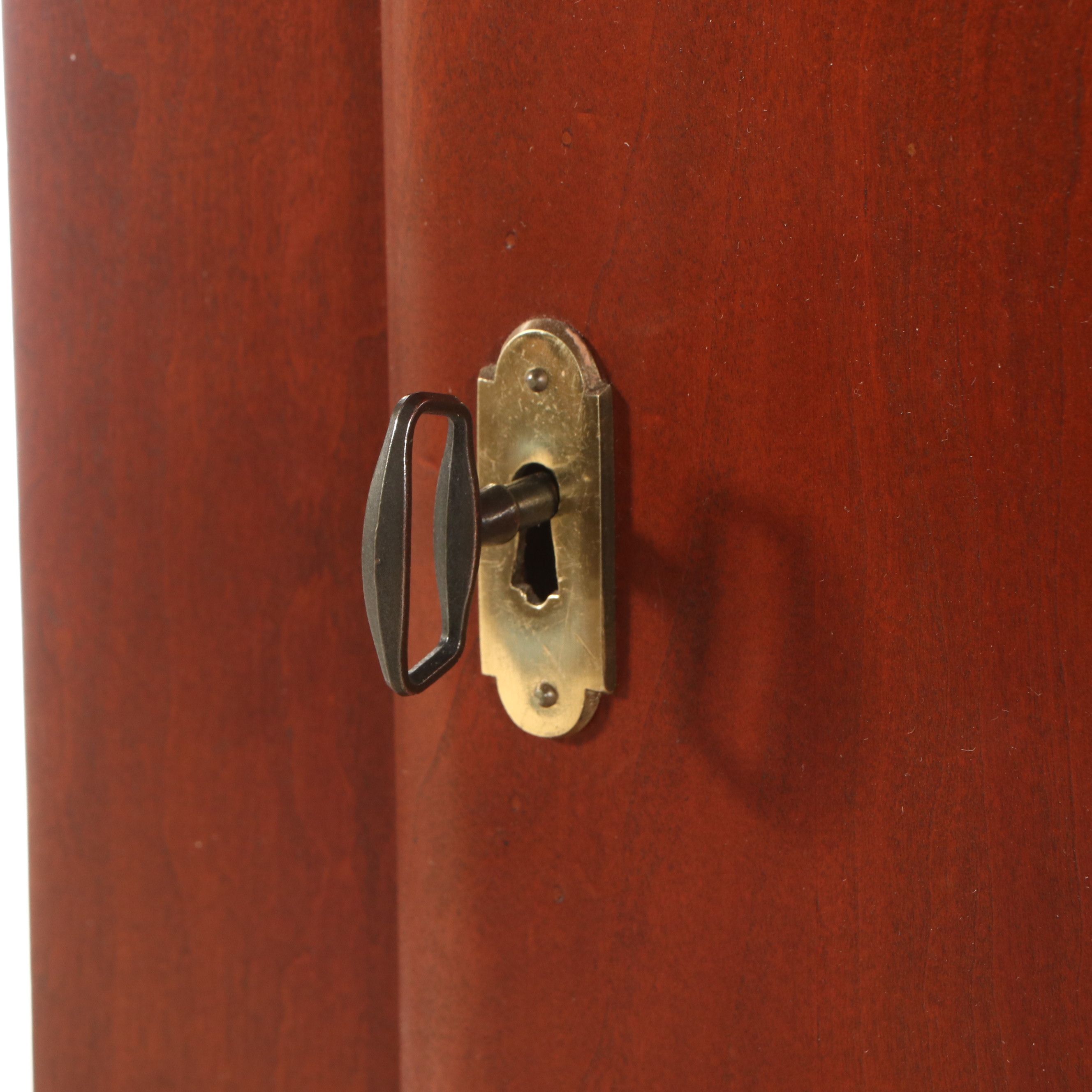 Federal Style Walnut Finish Longcase Clock, 21st Century