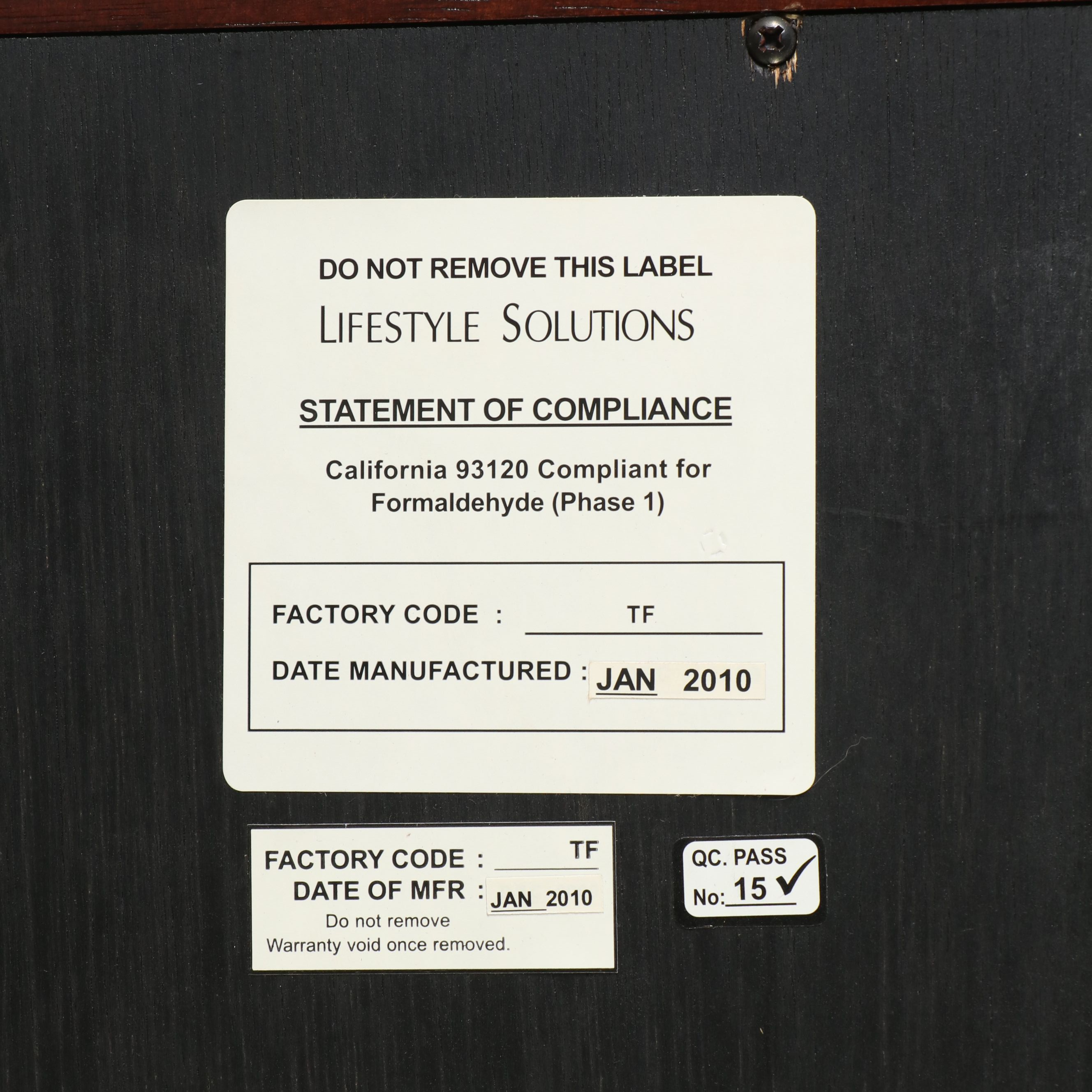 Lifestyle Solutions Contemporary Dresser and Mirror