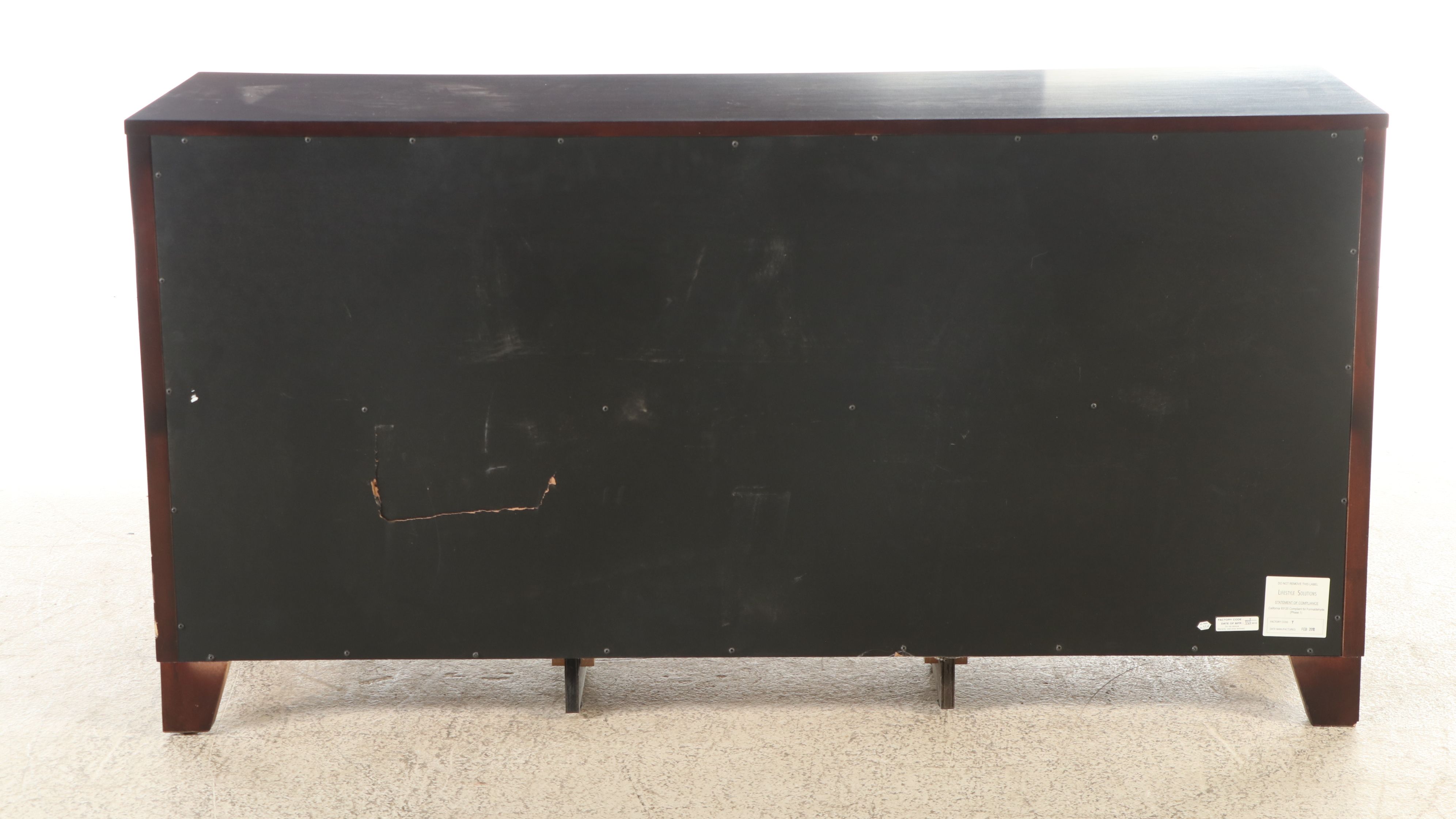 Lifestyle Solutions Contemporary Dresser and Mirror