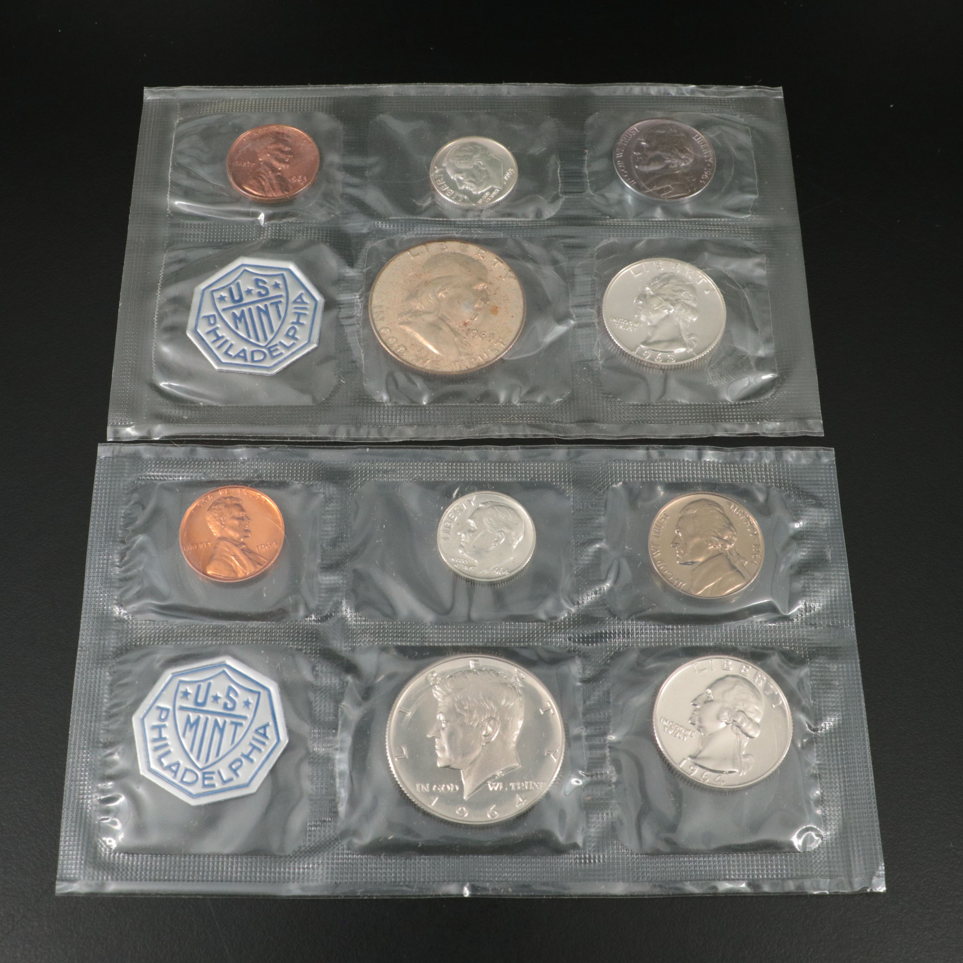 Four Classic Silver U.S. Proof Sets