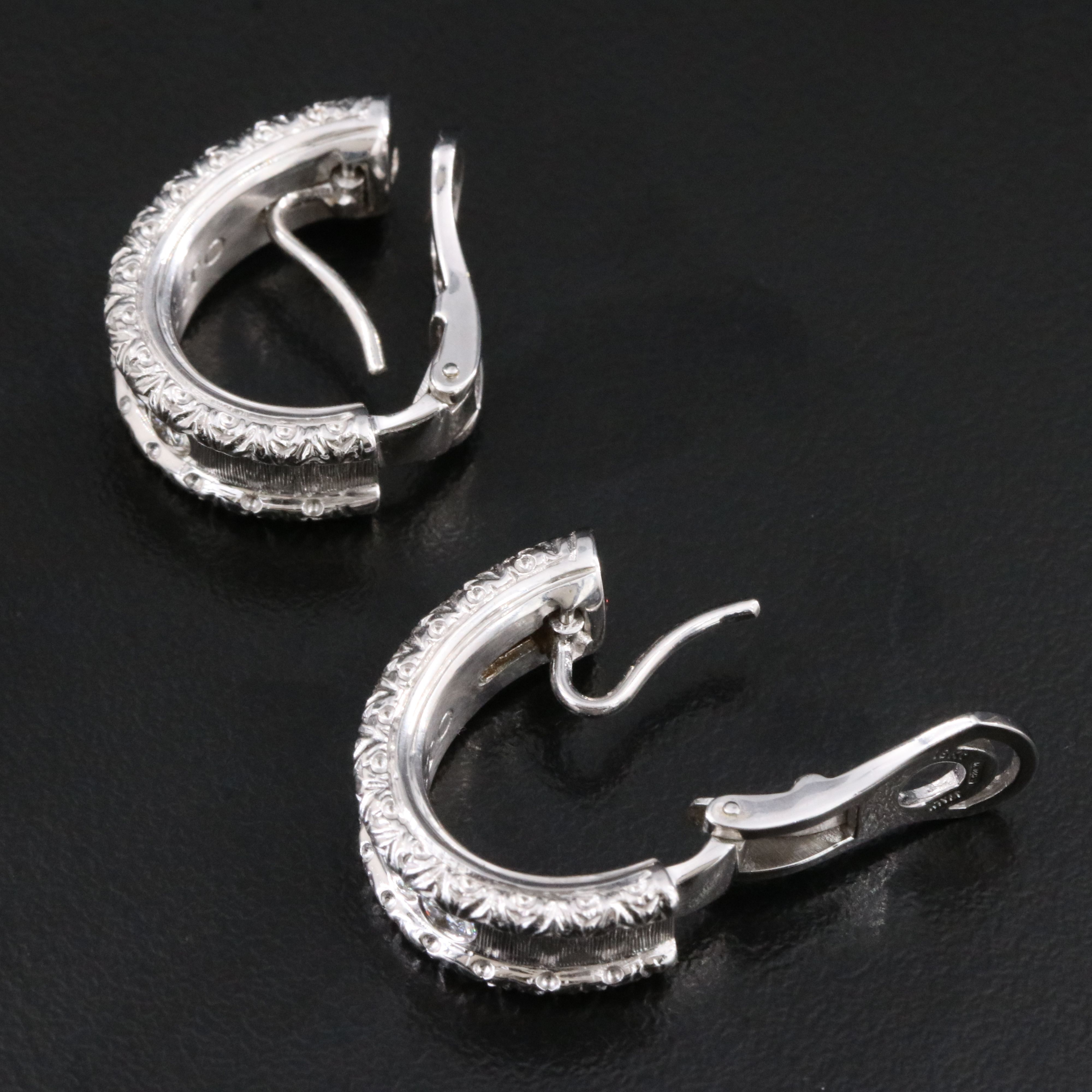 Roberto Coin Florentine 18K 1.73 CTW Diamond Cento Earrings