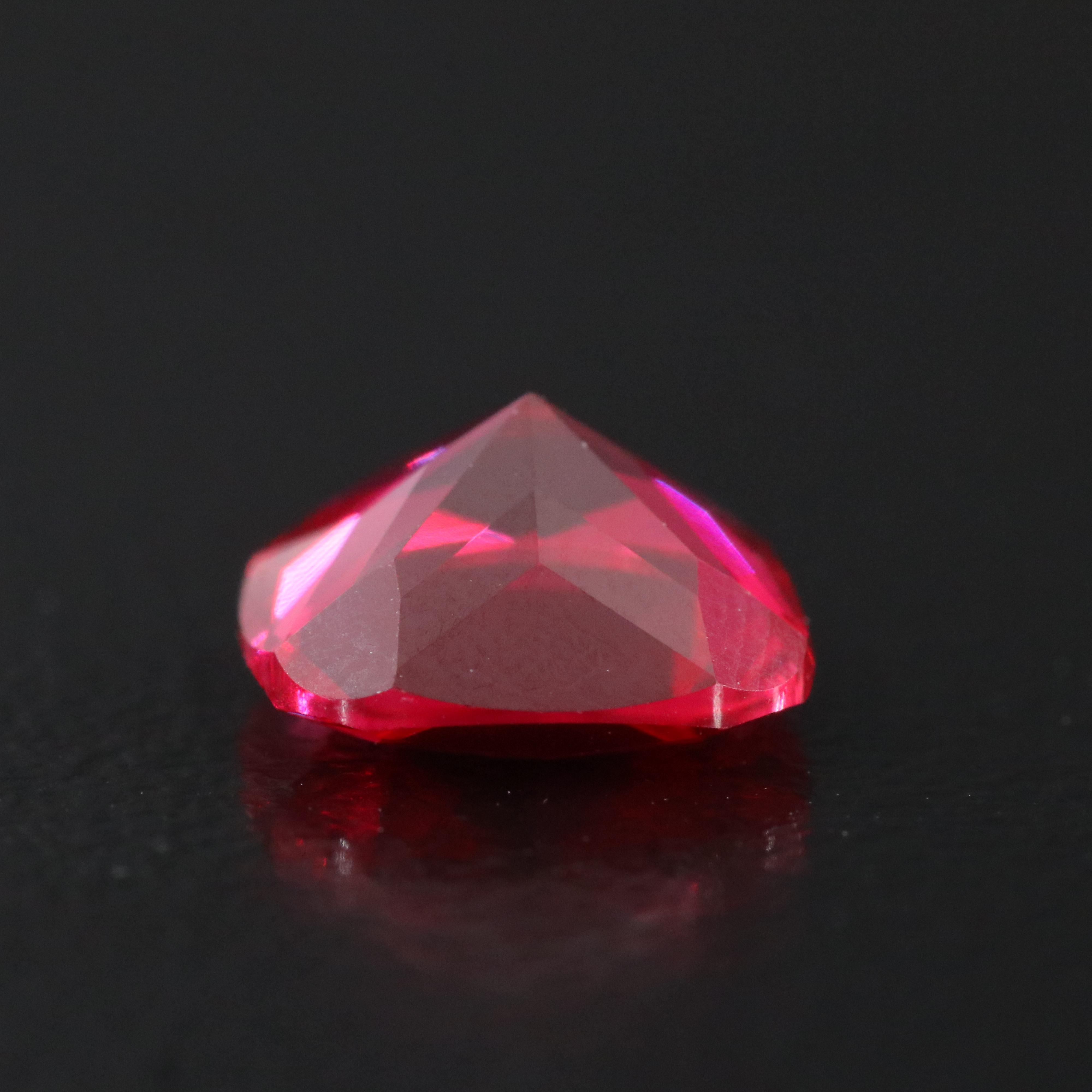 Loose 2.48 CT Lab Grown Ruby