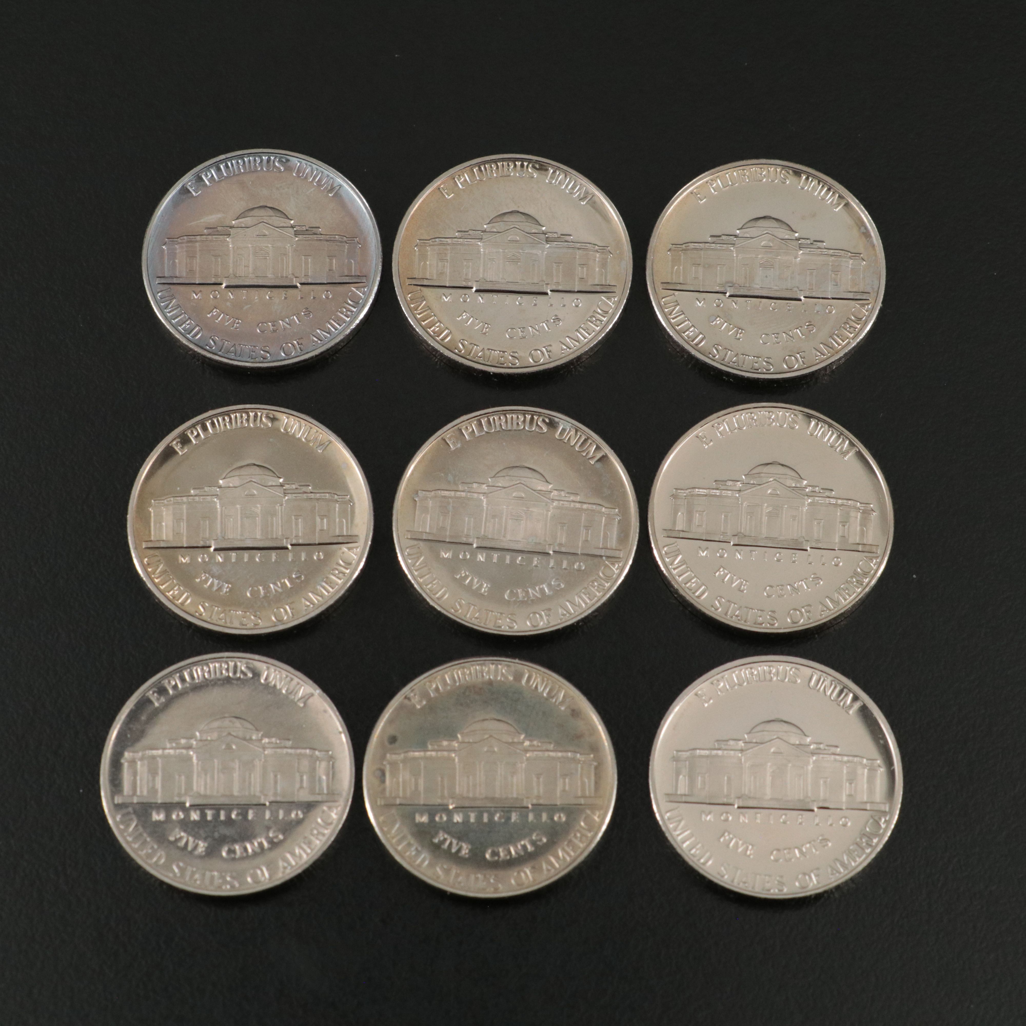 Thirty-Seven Different Proof Jefferson Nickels 1960-2003-S