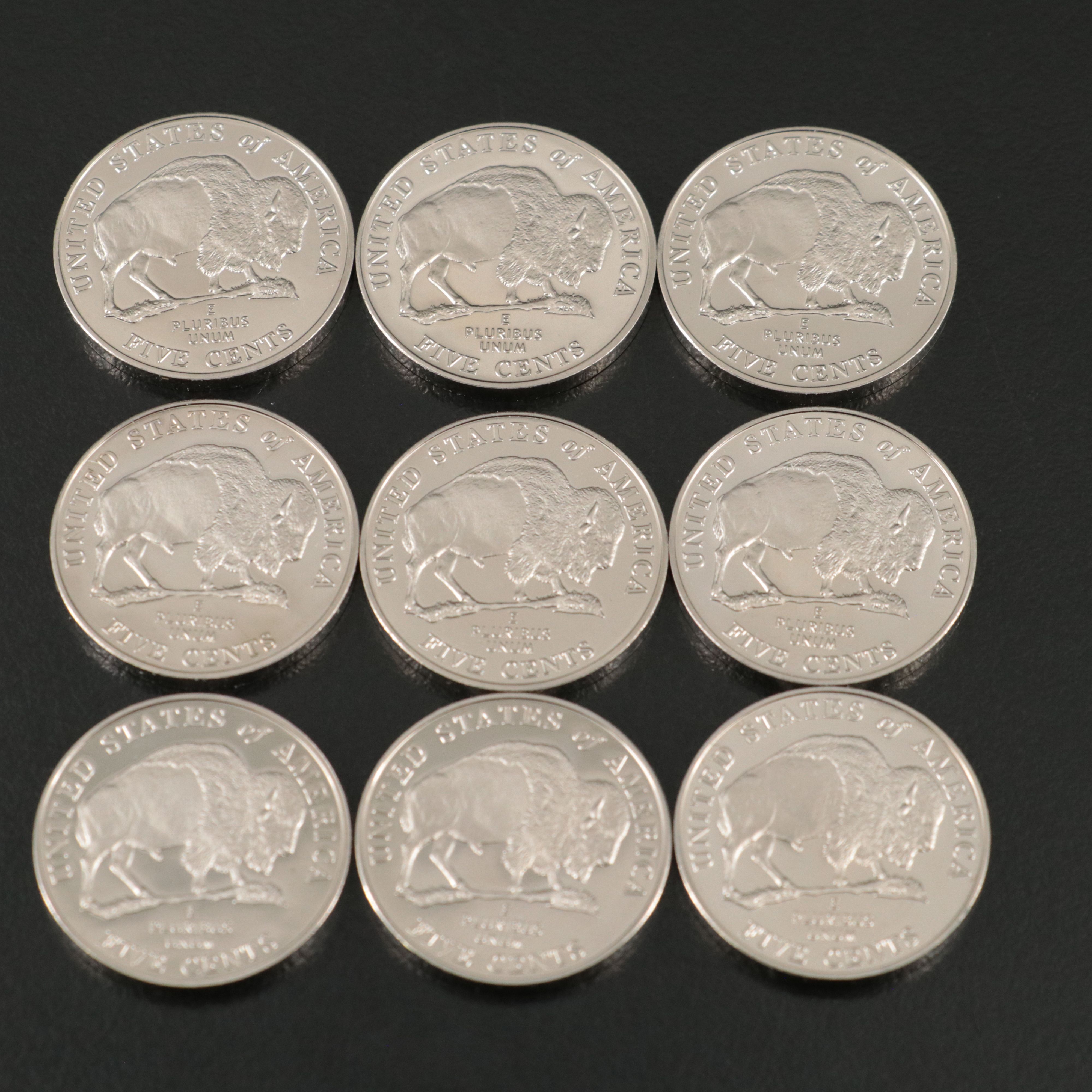 Sixty-One 2005-S Westward journey Proof Nickels