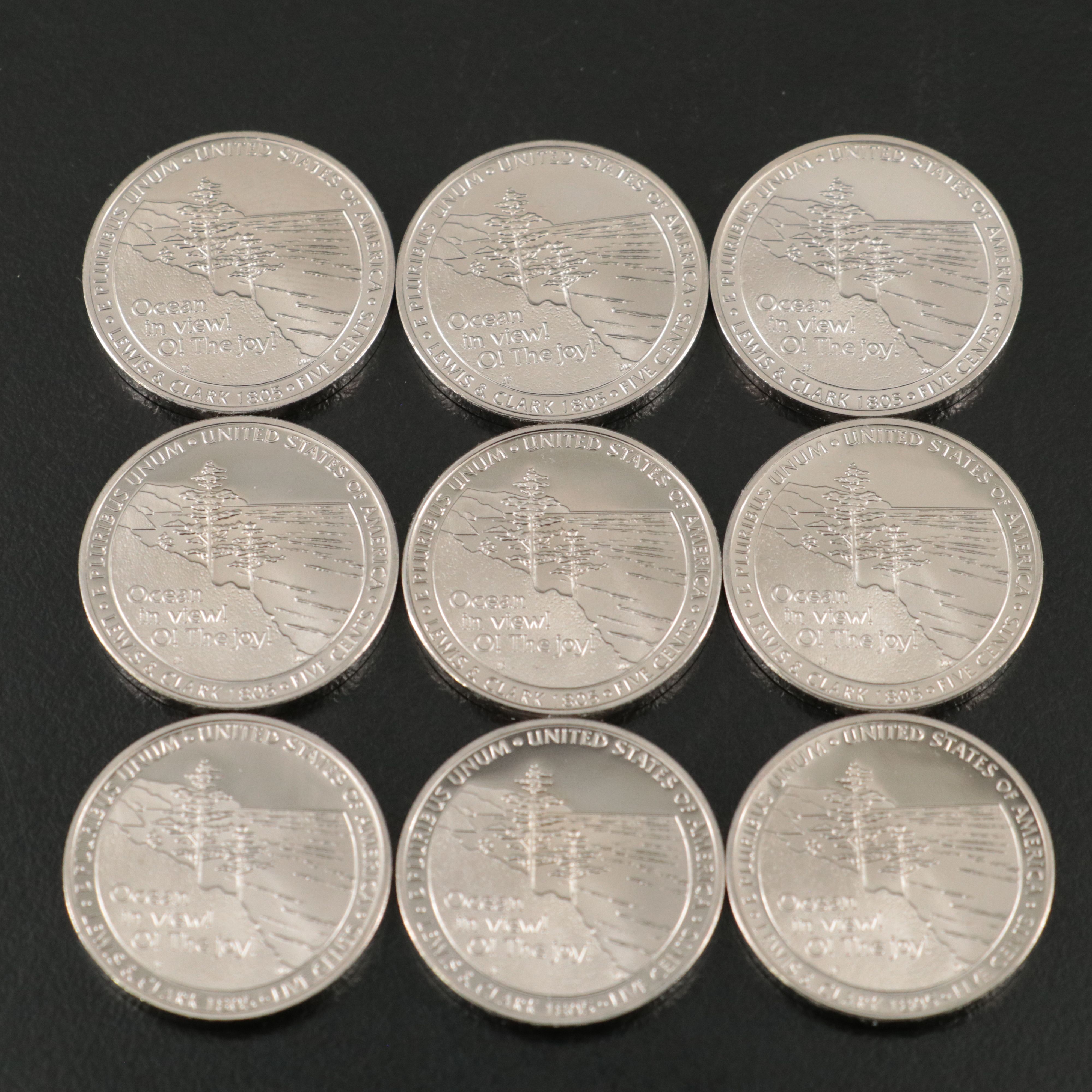 Sixty-One 2005-S Westward journey Proof Nickels