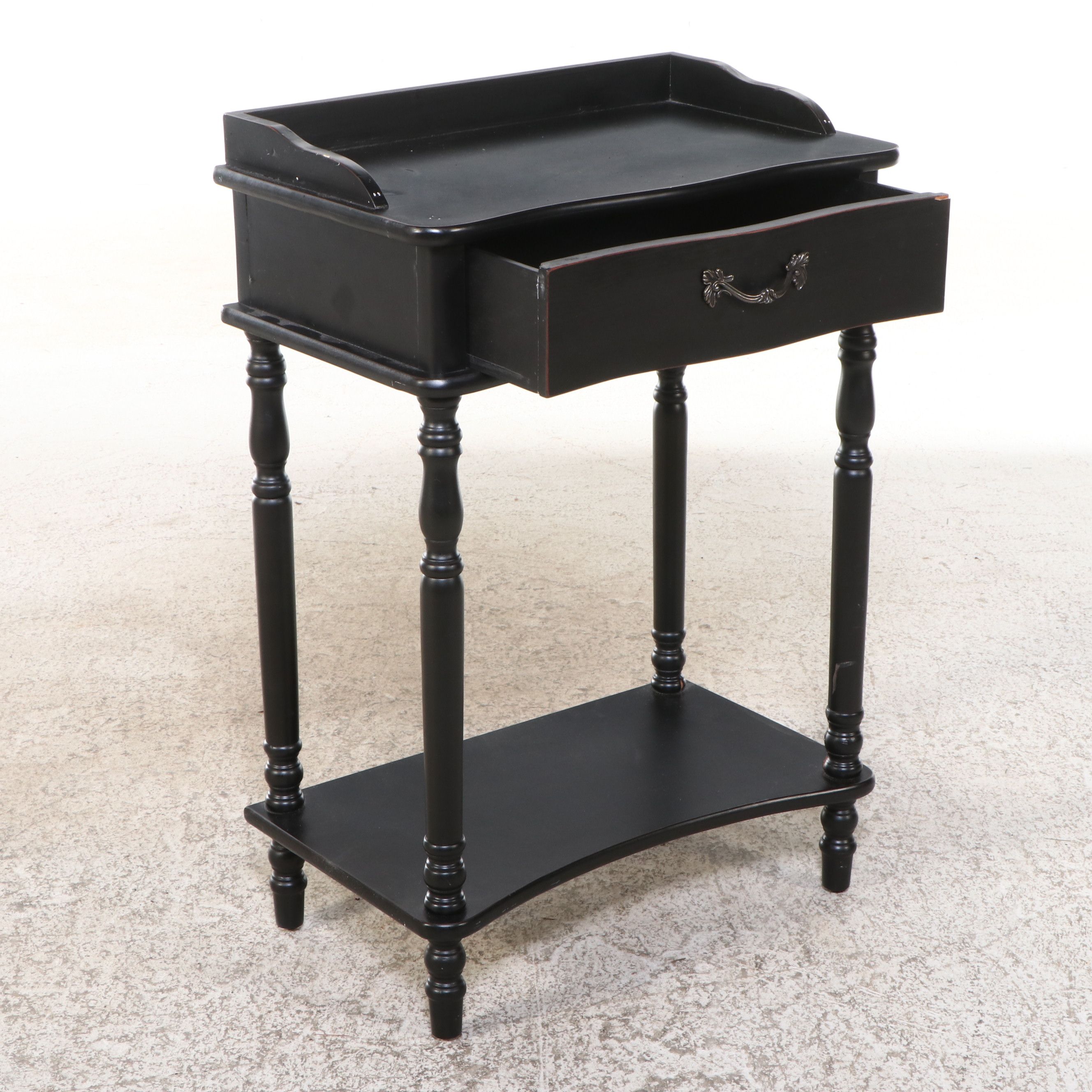 Three Hands Corp. Lacquered Nightstand