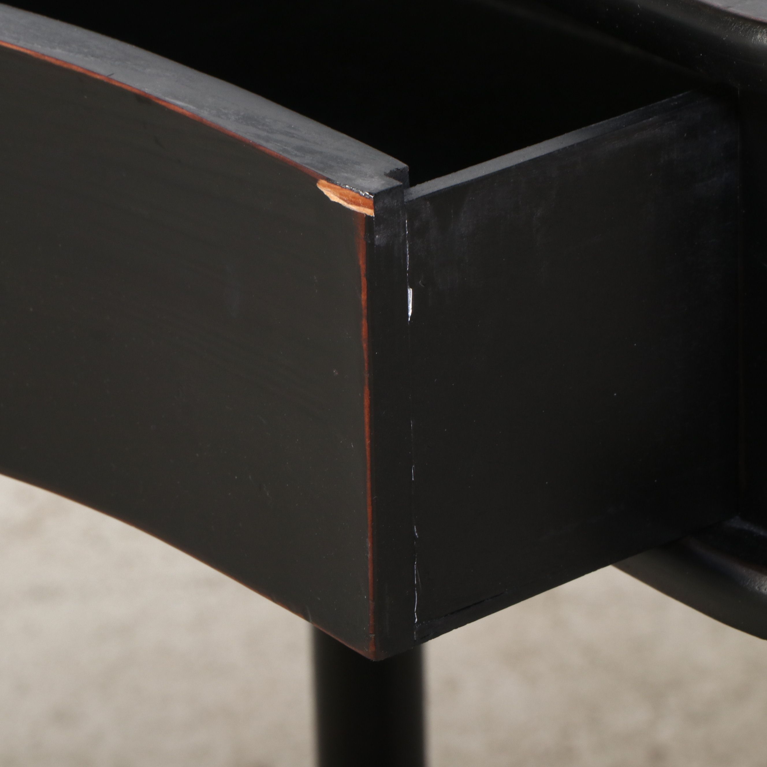 Three Hands Corp. Lacquered Nightstand