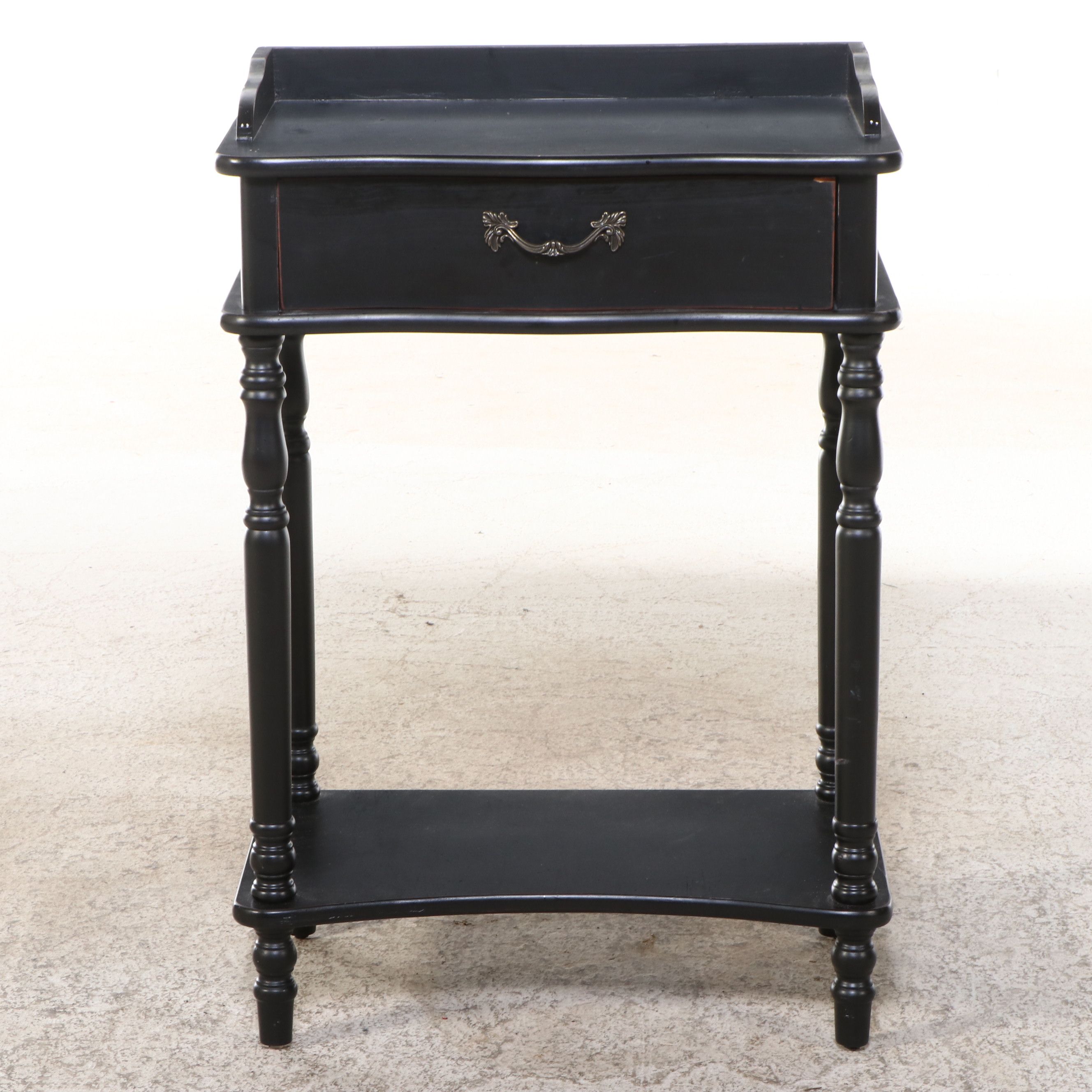 Three Hands Corp. Lacquered Nightstand