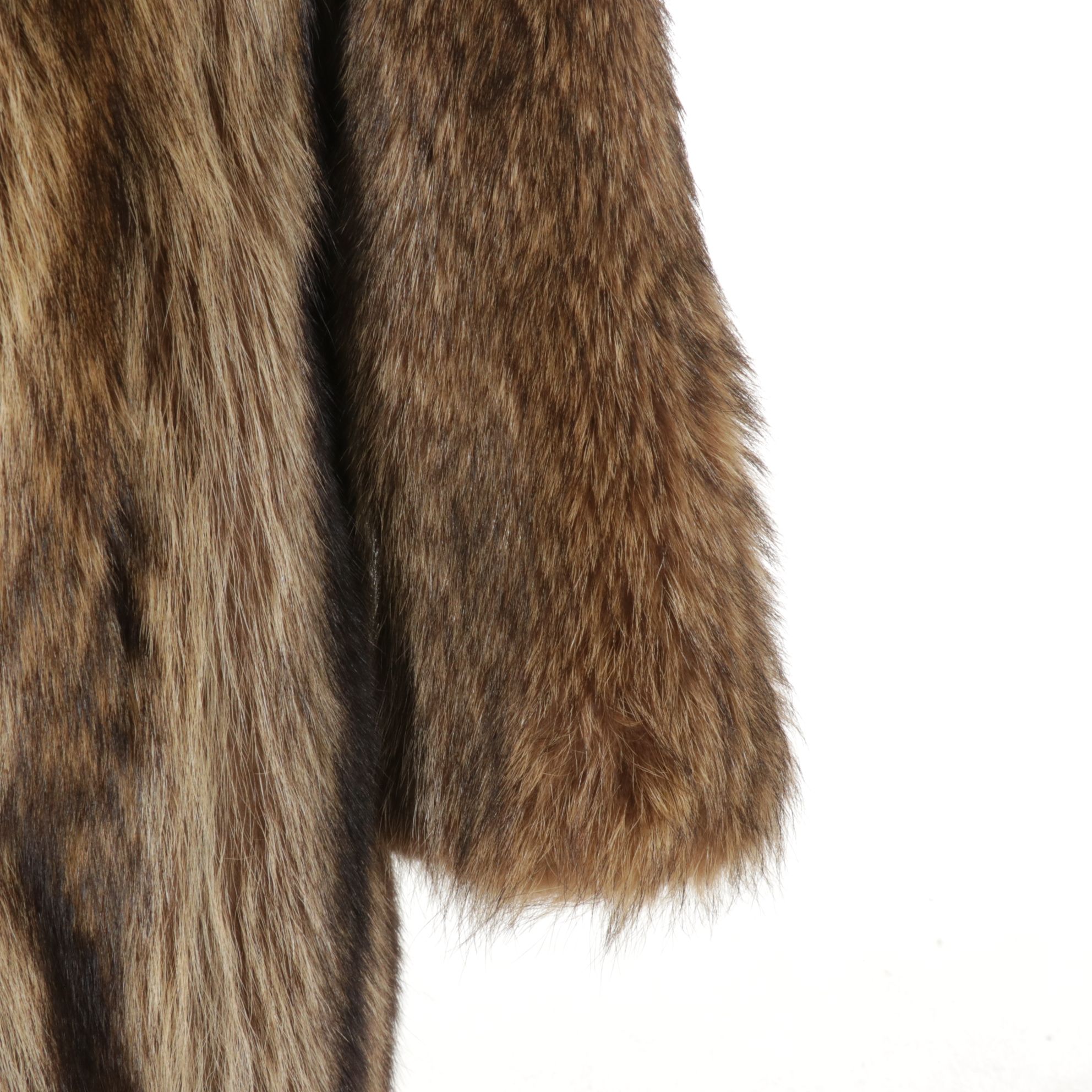 Raccoon Fur Stroller by Kaufmann's, Mid-20th C.