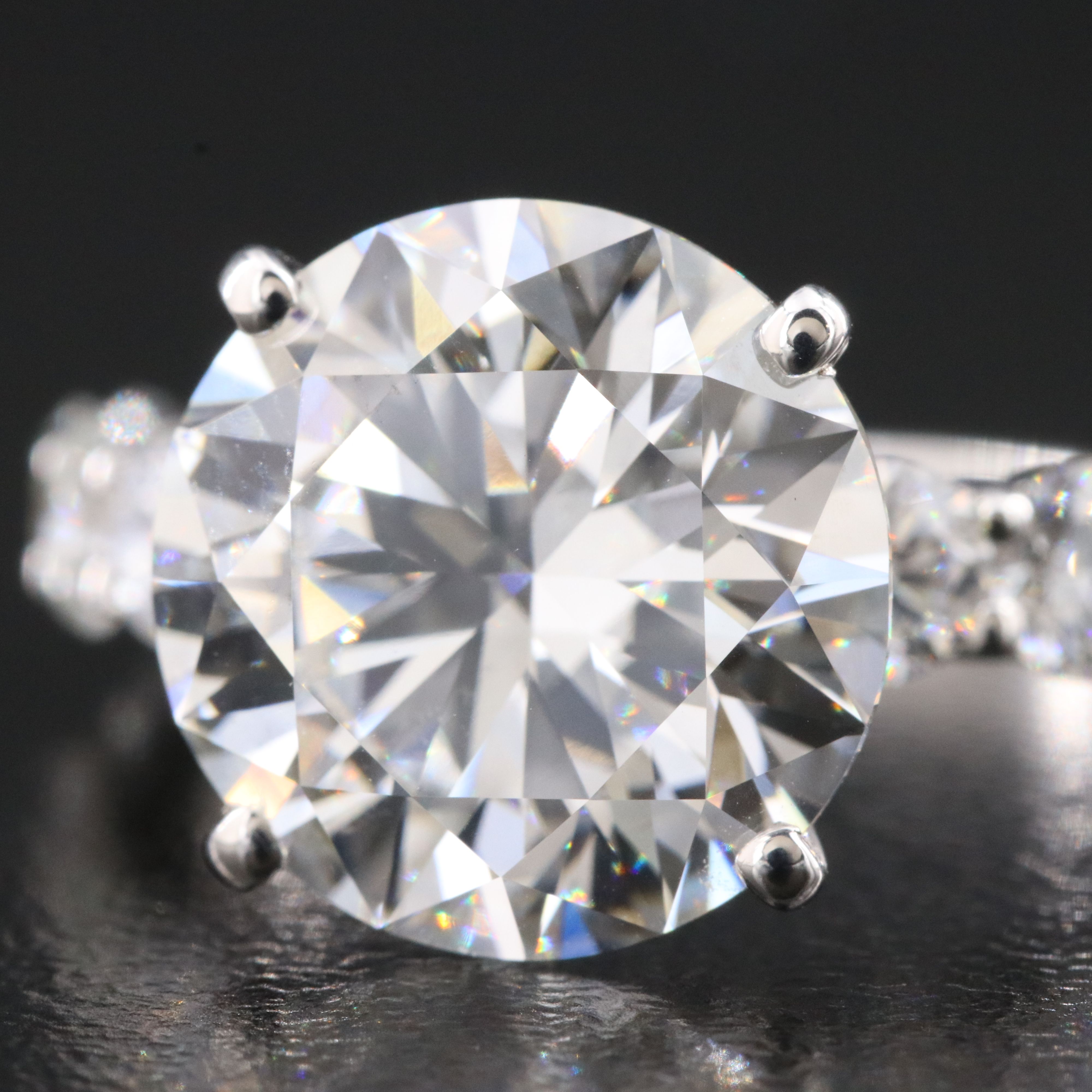 14K 10.62 CTW Lab Grown Diamond Ring Set with IGI Report