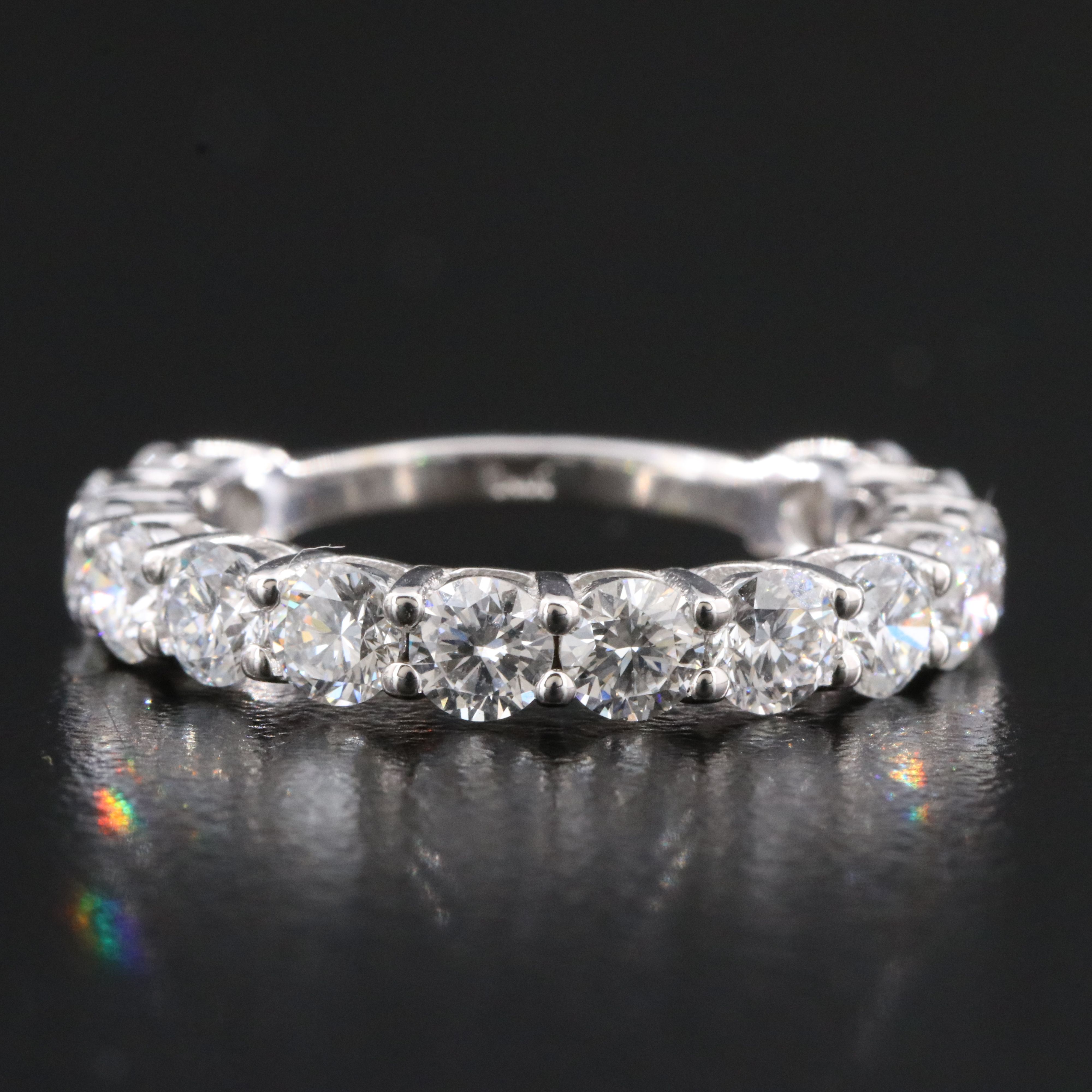 14K 10.62 CTW Lab Grown Diamond Ring Set with IGI Report