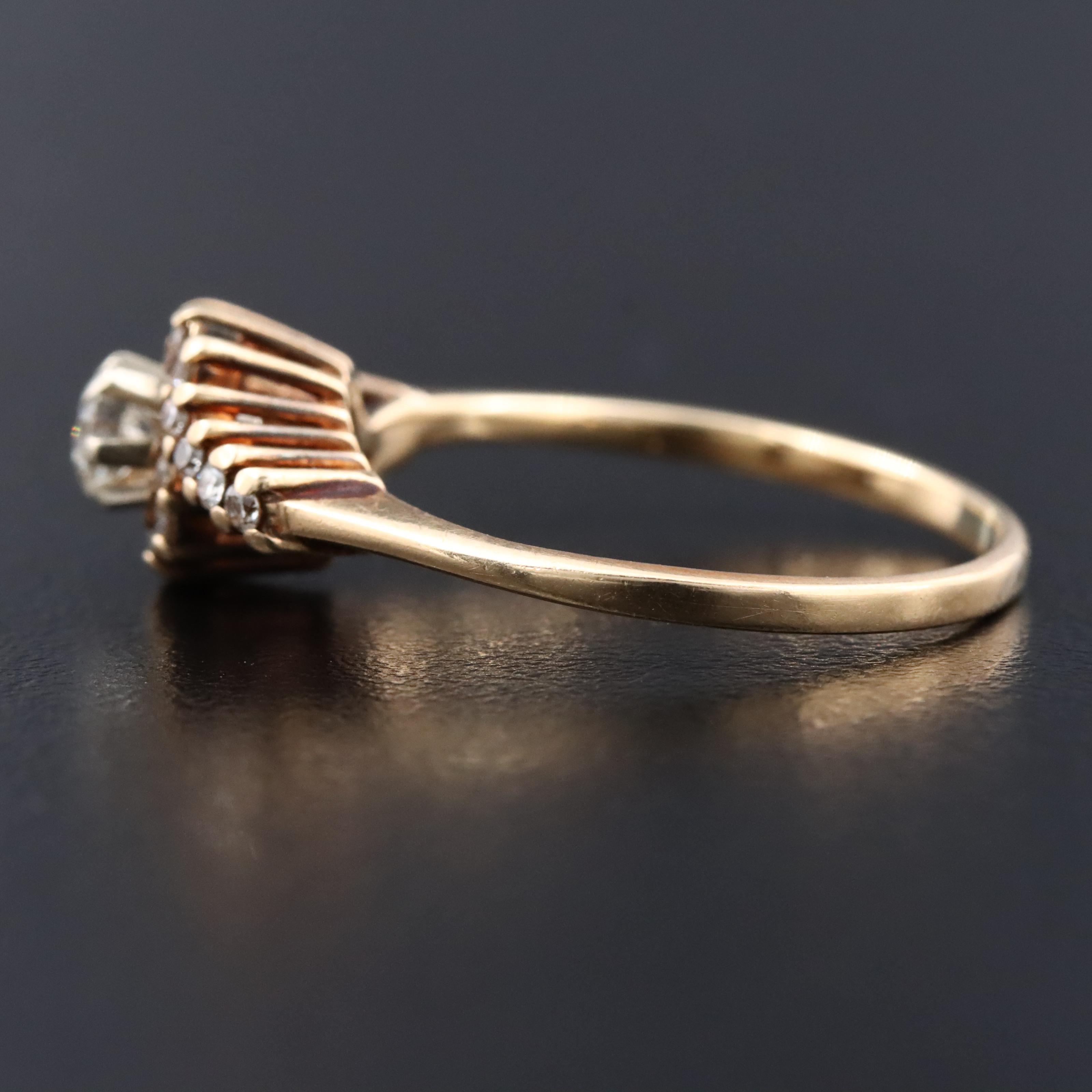 14K 0.37 CTW Diamond Ring