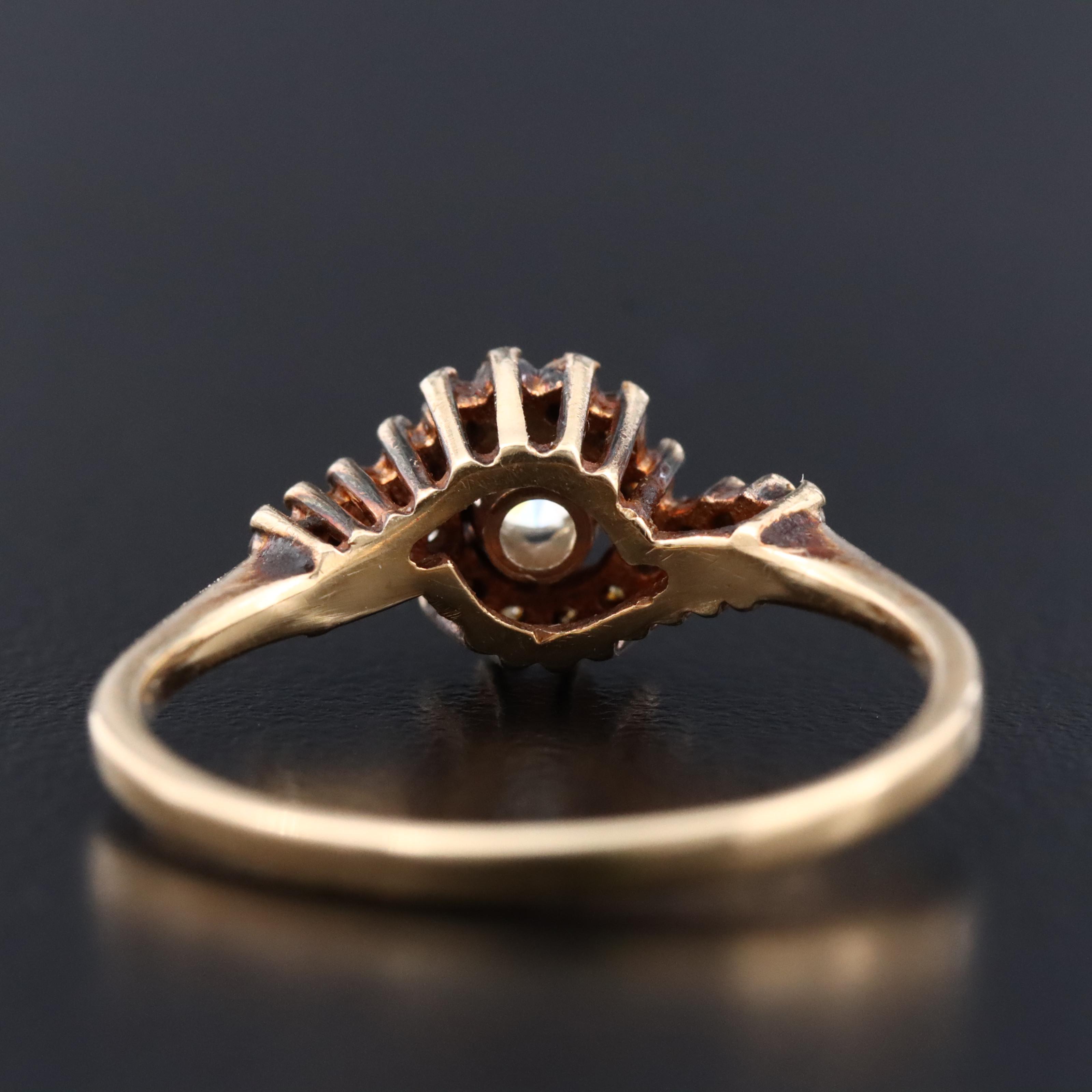 14K 0.37 CTW Diamond Ring