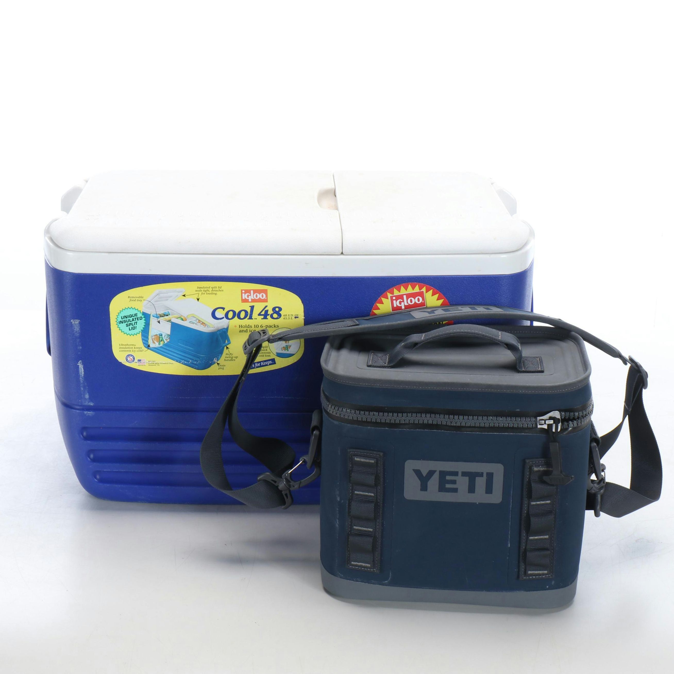 Igloo Cool 48 Cooler with Yeti Lunchbox