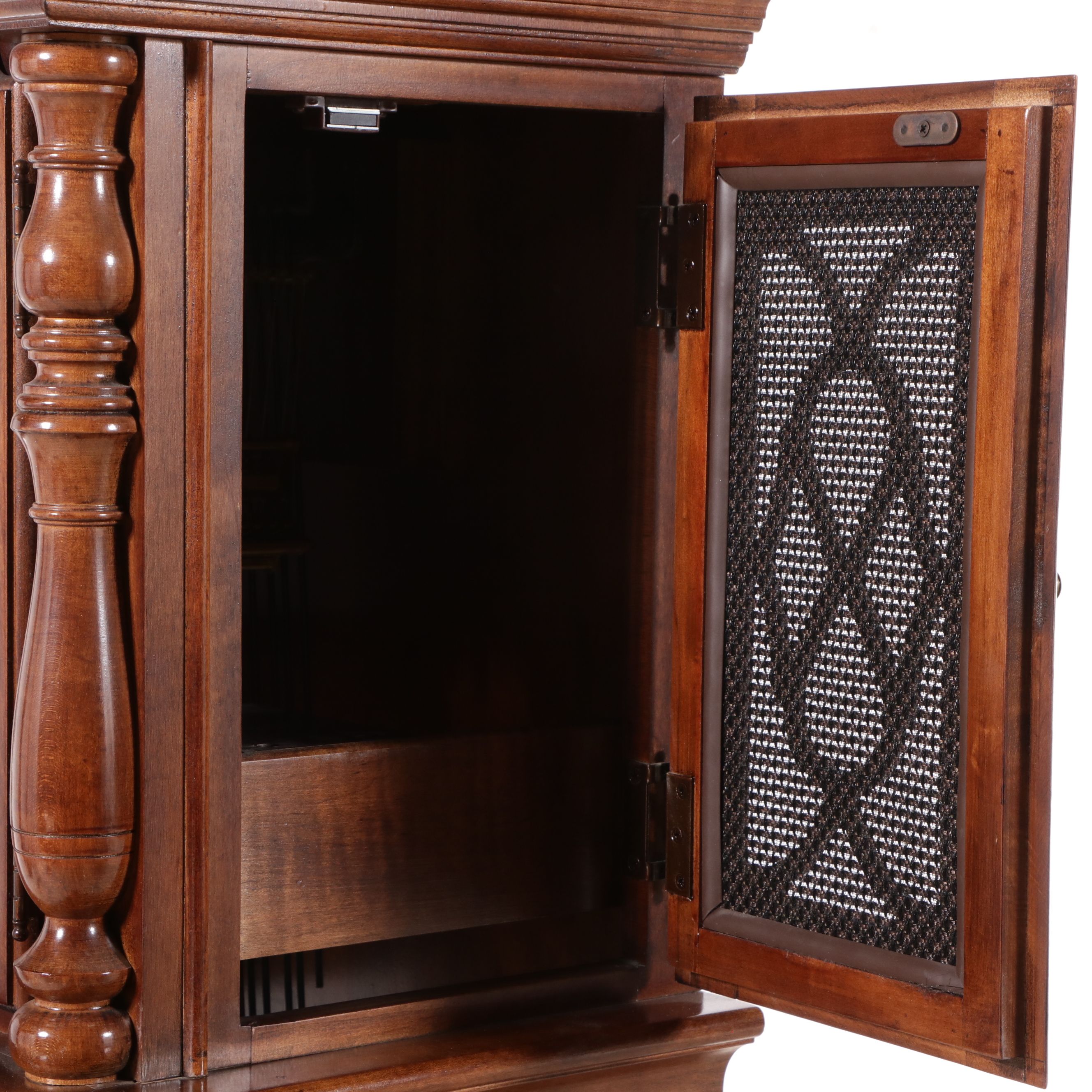 Ridgeway Mahogany Cased Grandfather Clock, Late 20th Century