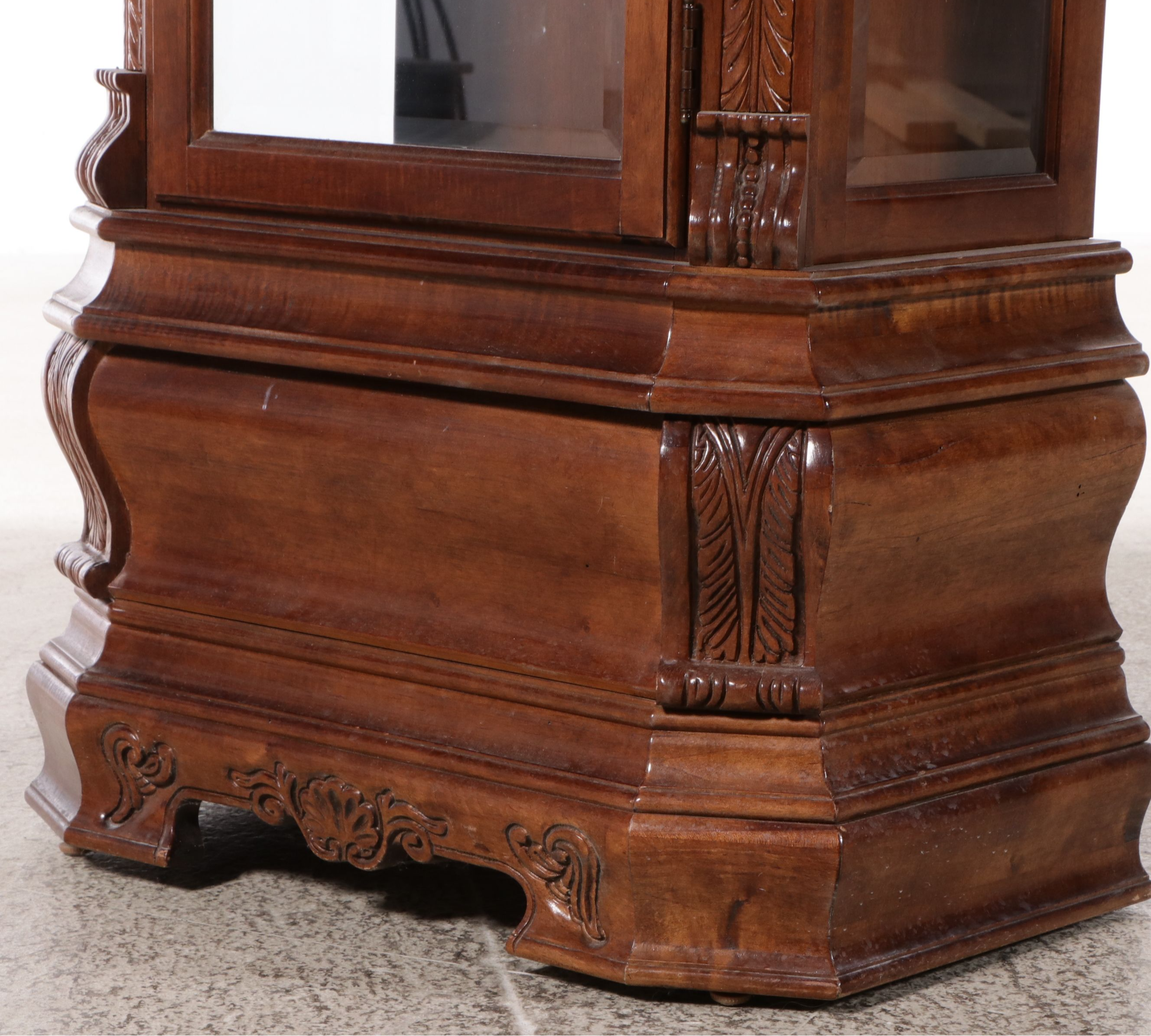 Ridgeway Mahogany Cased Grandfather Clock, Late 20th Century