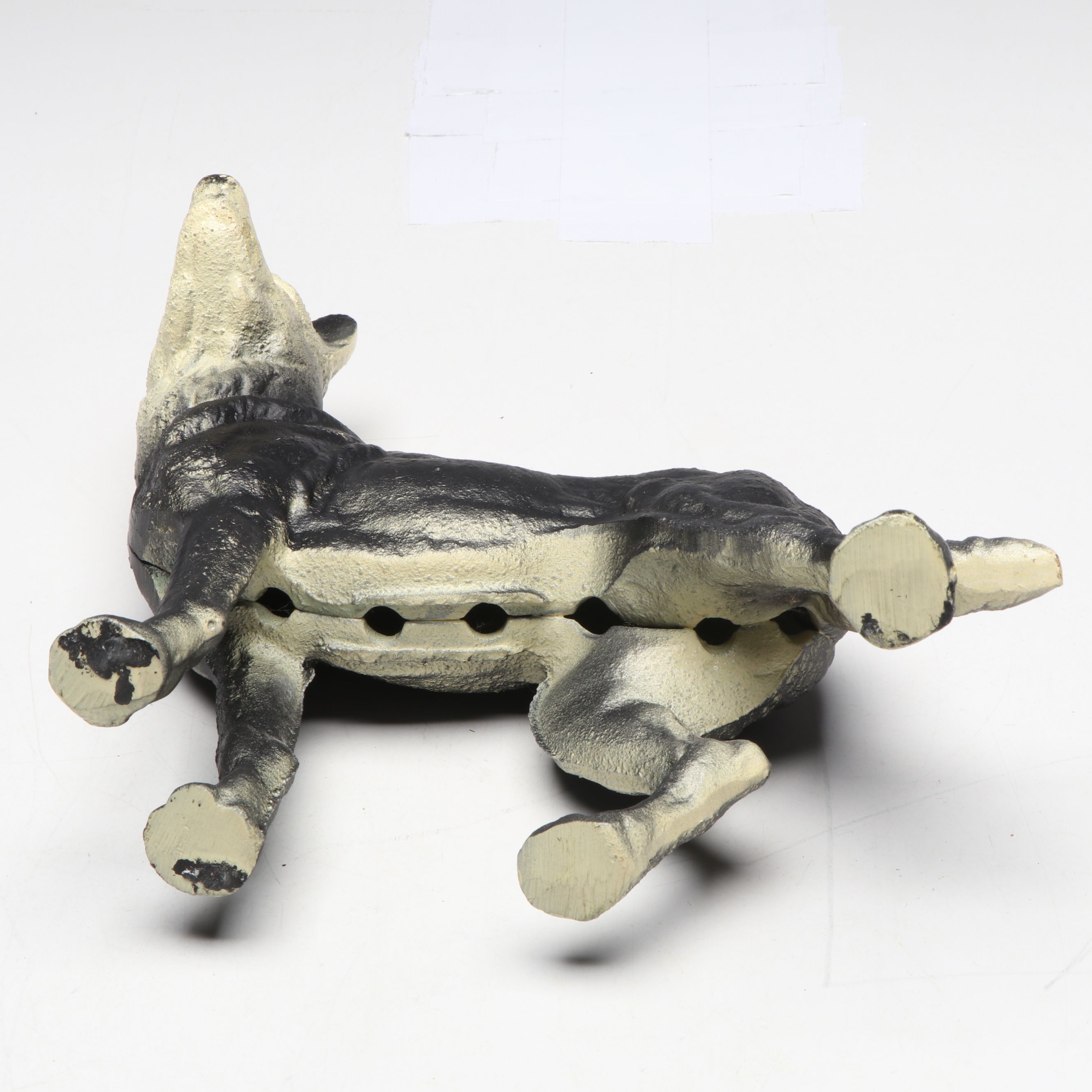 Painted Cast Iron German Shepherd Doorstop