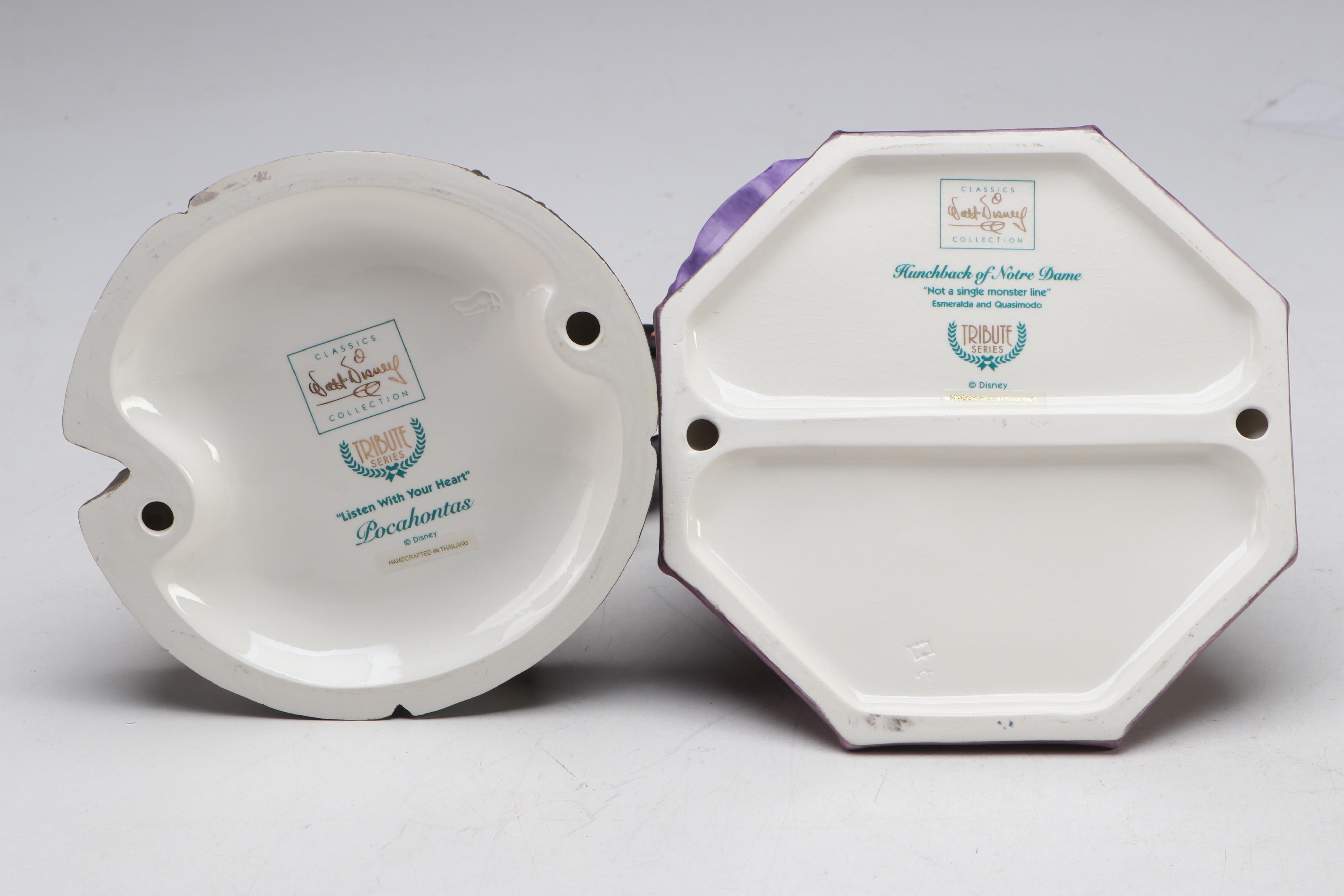 Walt Disney Collection "Bookish Beauty" Belle with Other Figures and Music Box