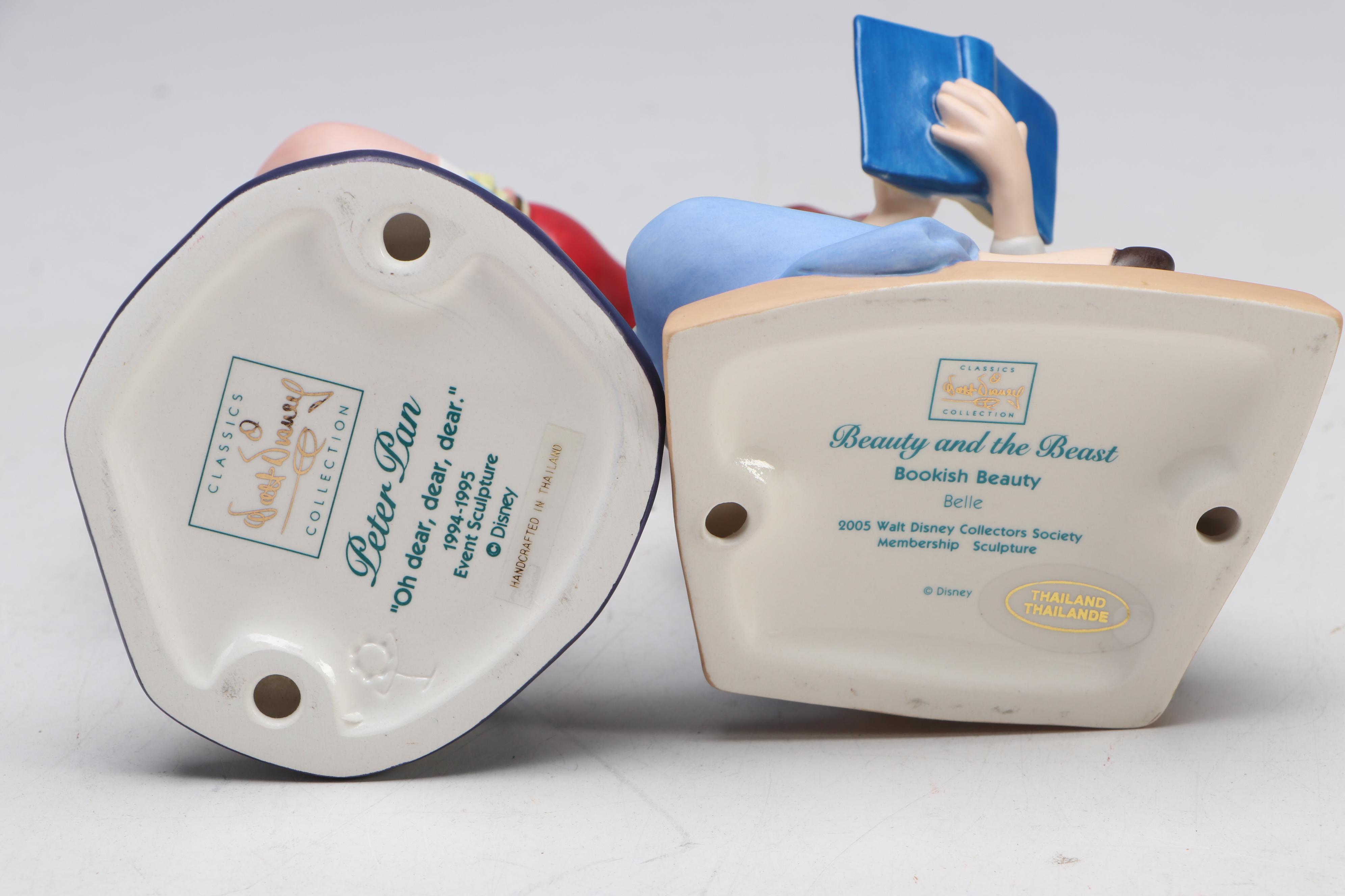 Walt Disney Collection "Bookish Beauty" Belle with Other Figures and Music Box