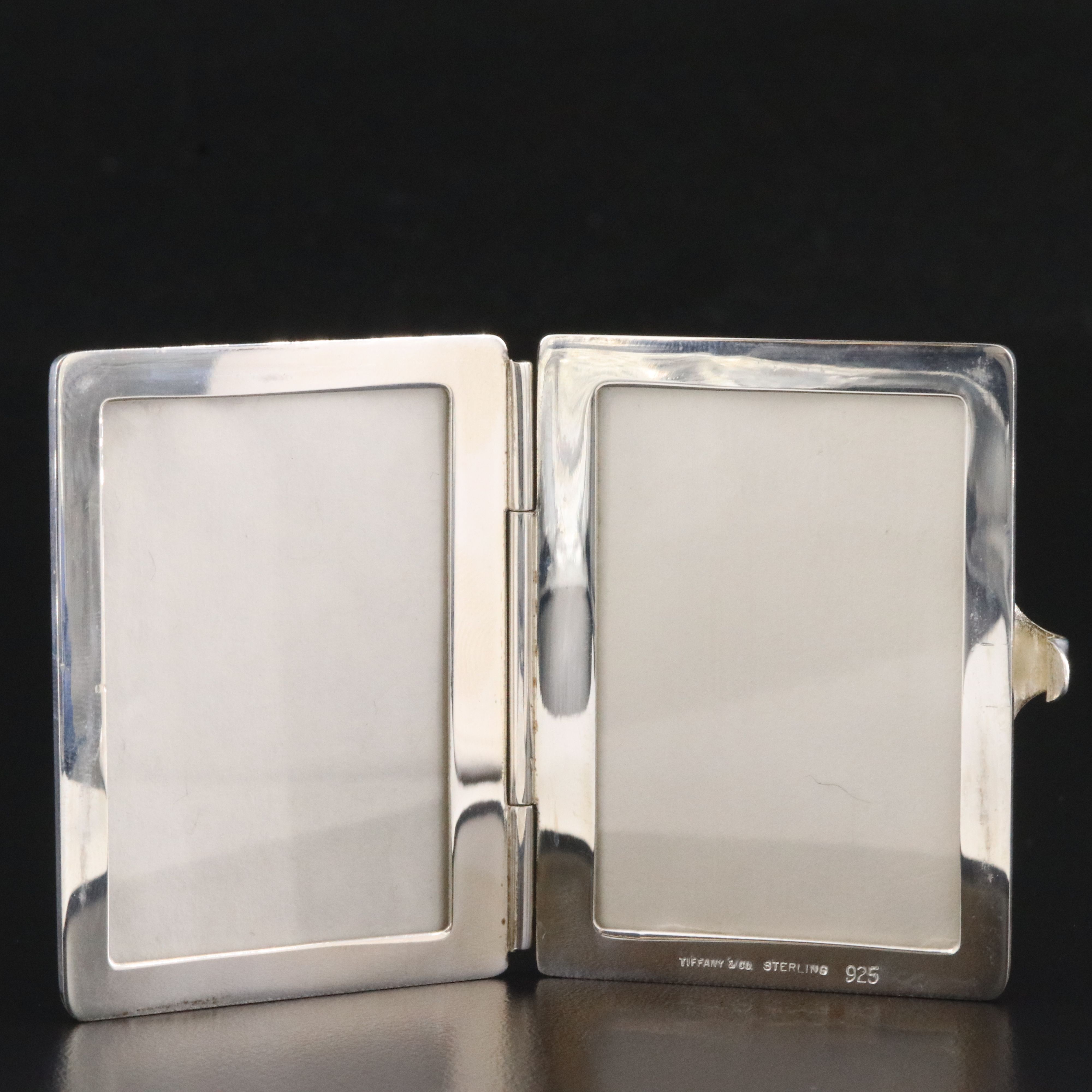 Tiffany & Co. Sterling Travel Bifold Picture Frame