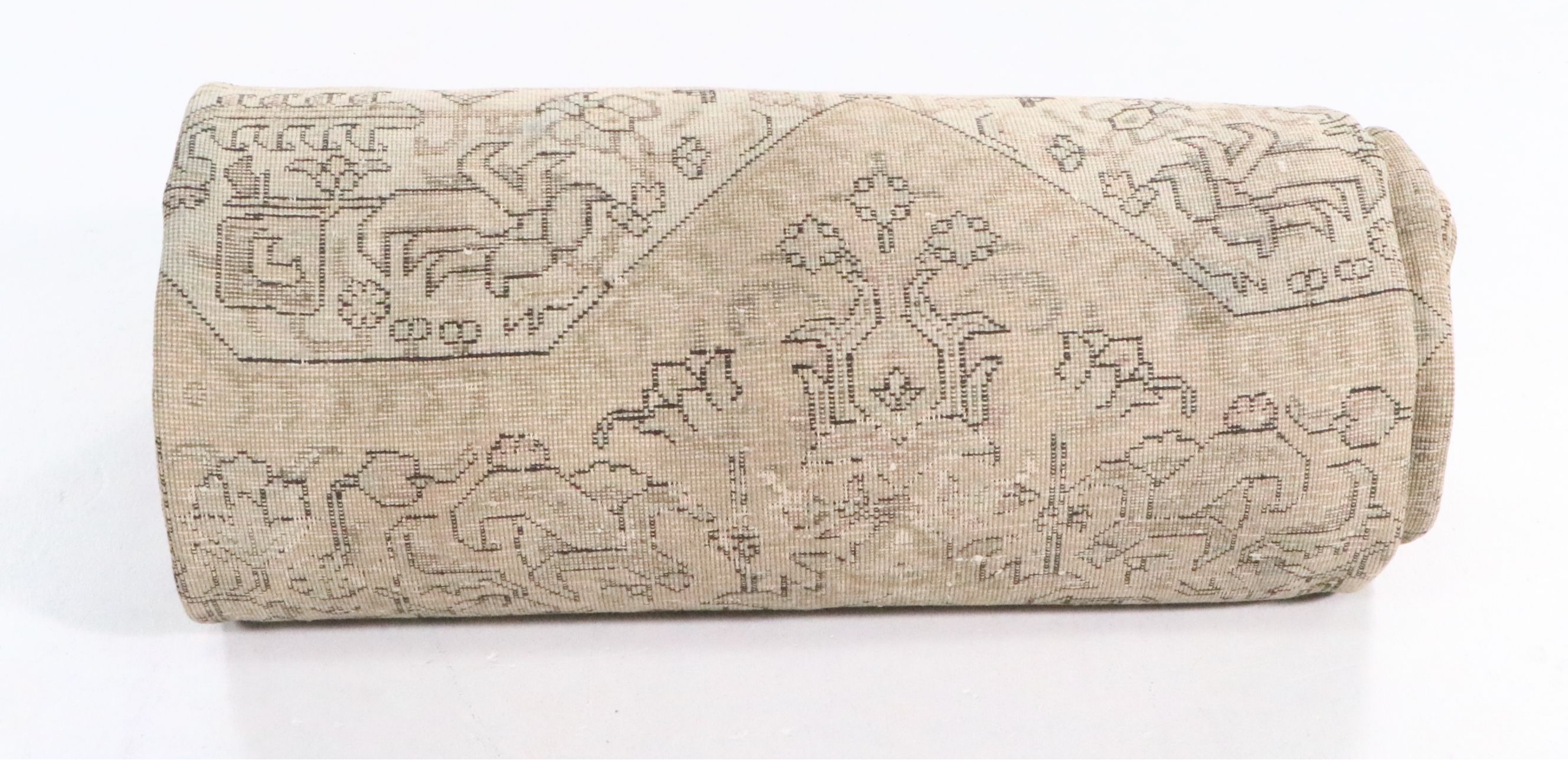 9'10 x 12'7 Hand-Knotted Persian Heriz Room-Sized Rug