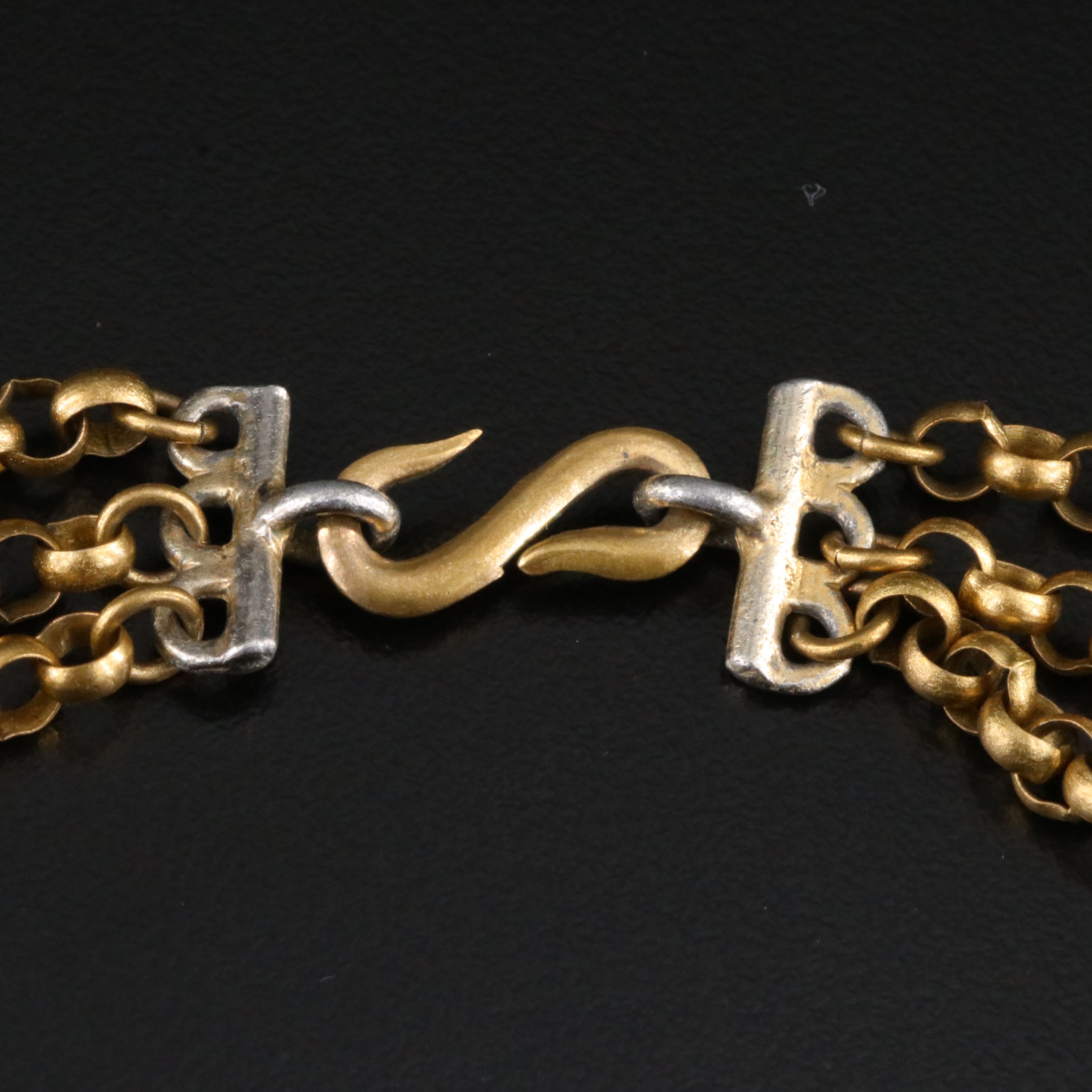 Yves St Laurent Ornate Festoon Necklace