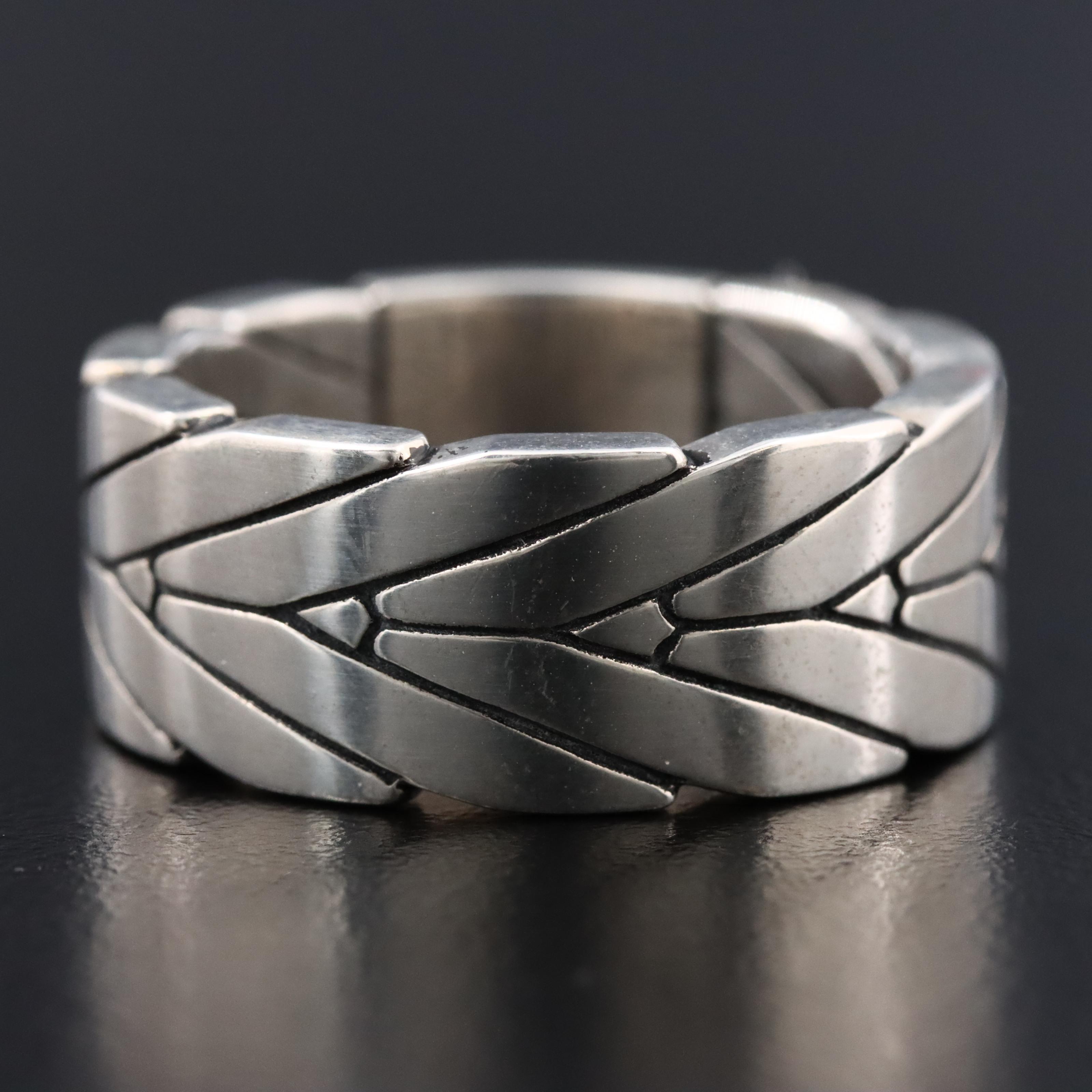 John Hardy Modern Chain Sterling Band