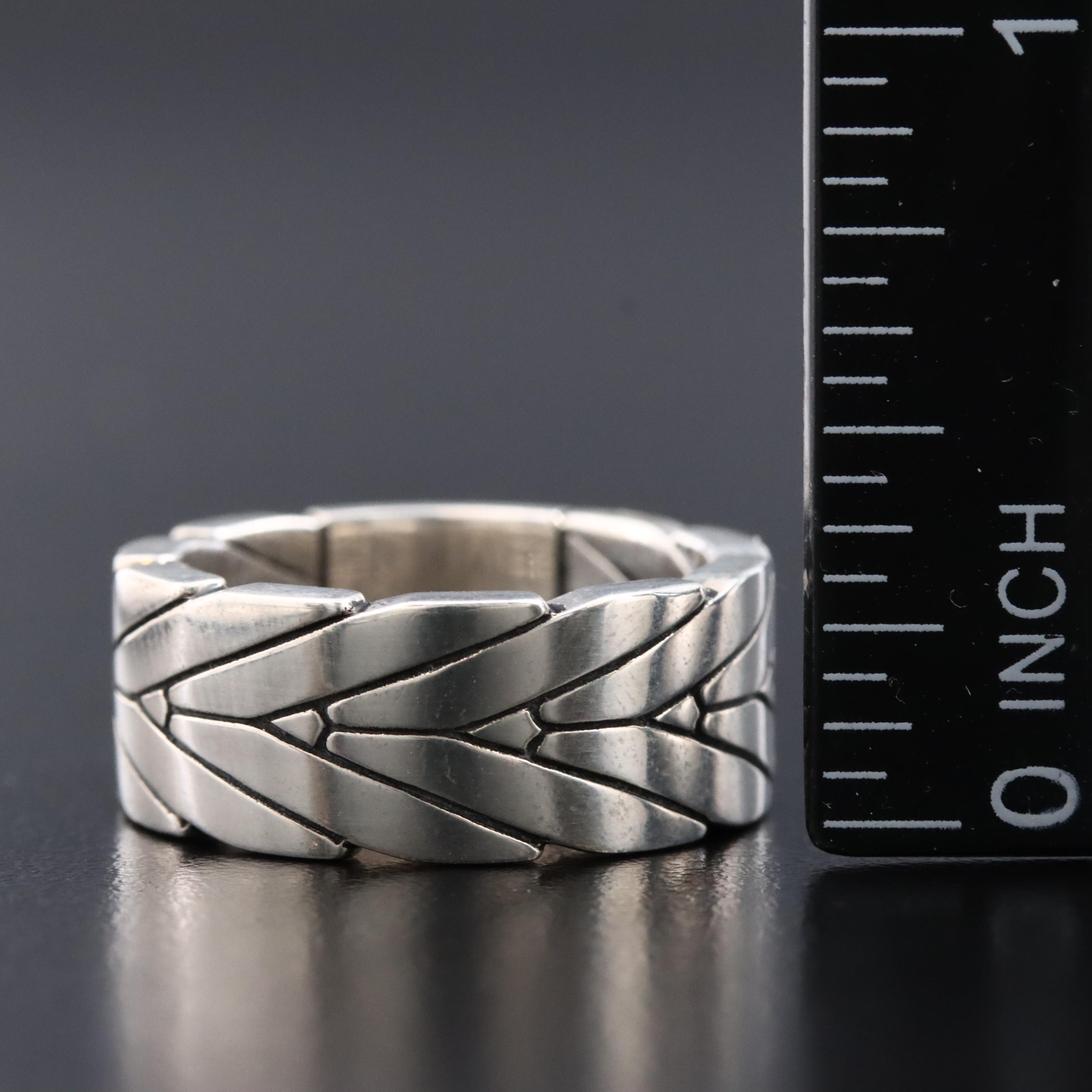 John Hardy Modern Chain Sterling Band