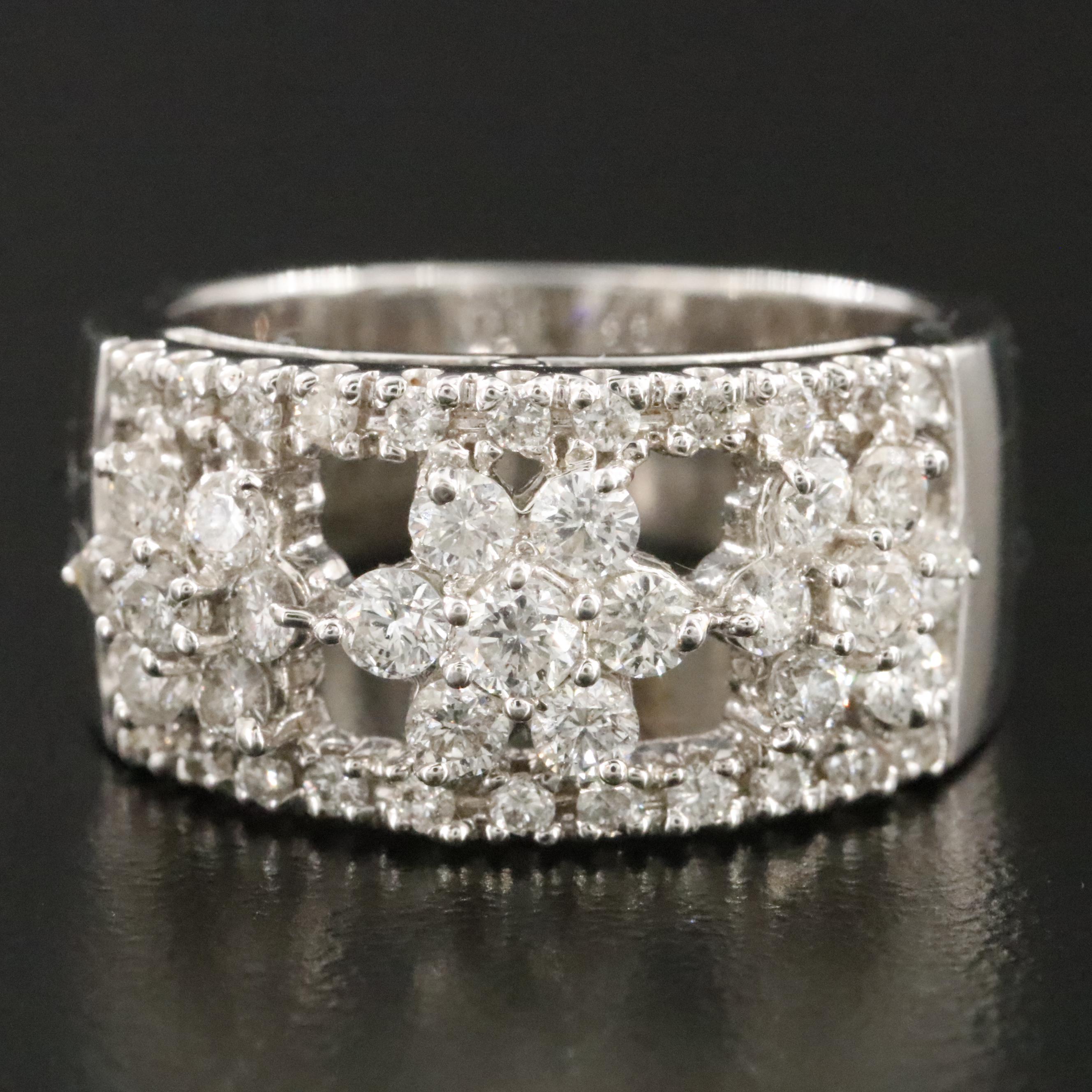 14K 1.00 CTW Diamond Ring