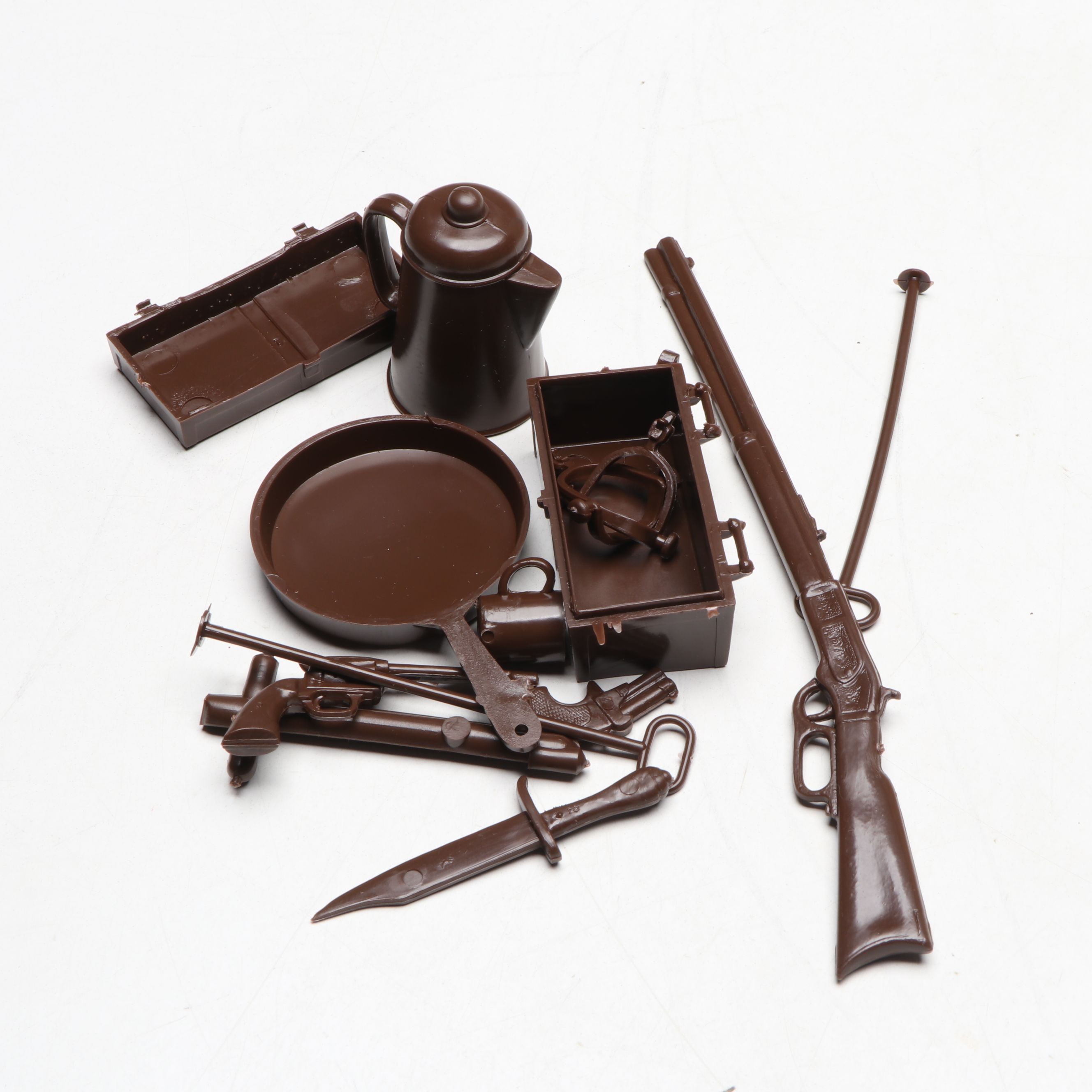 Marx Toys "Jane West" Action Figure with Clothing and Other Accessories, 1965