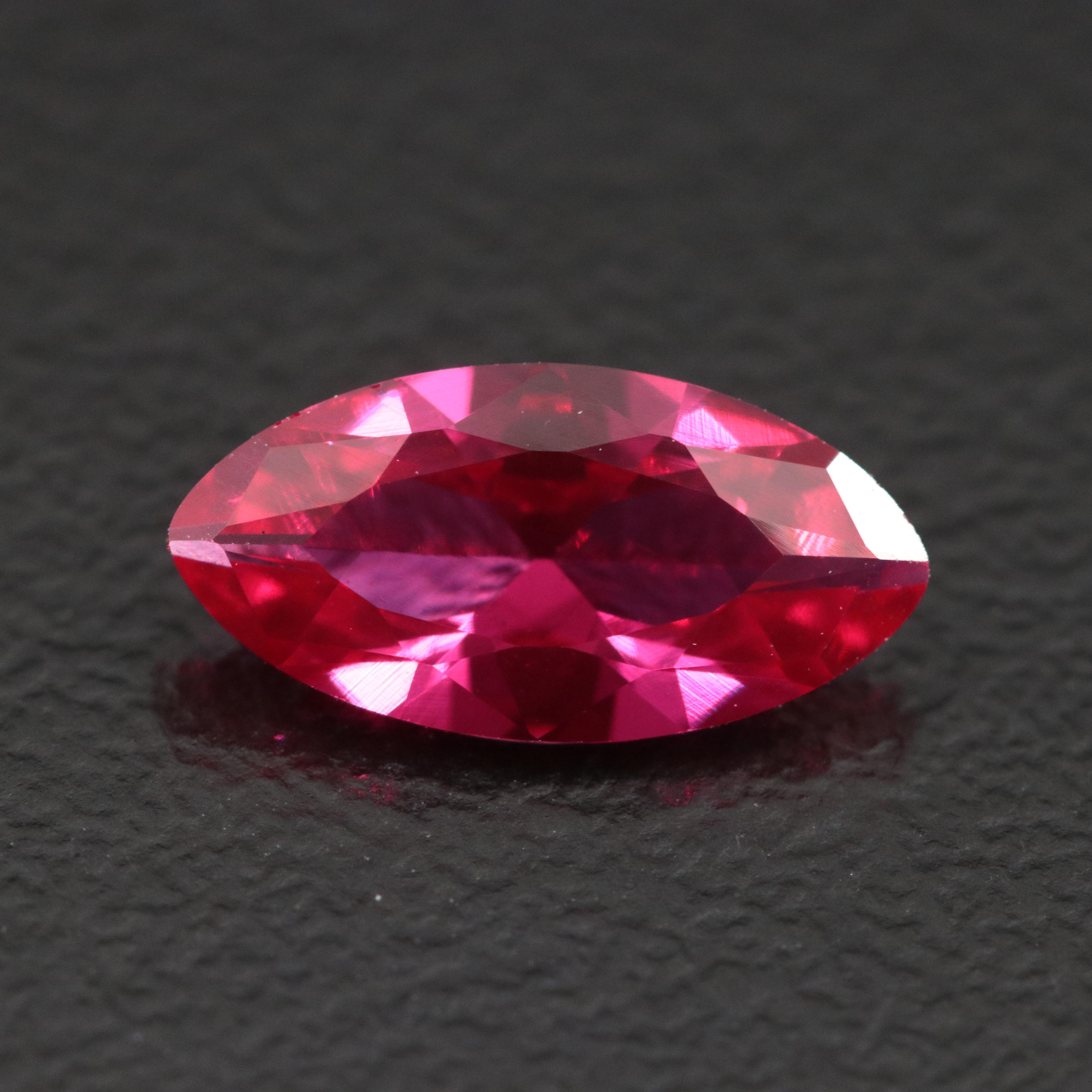 Loose 1.21 CTW Lab Grown Ruby