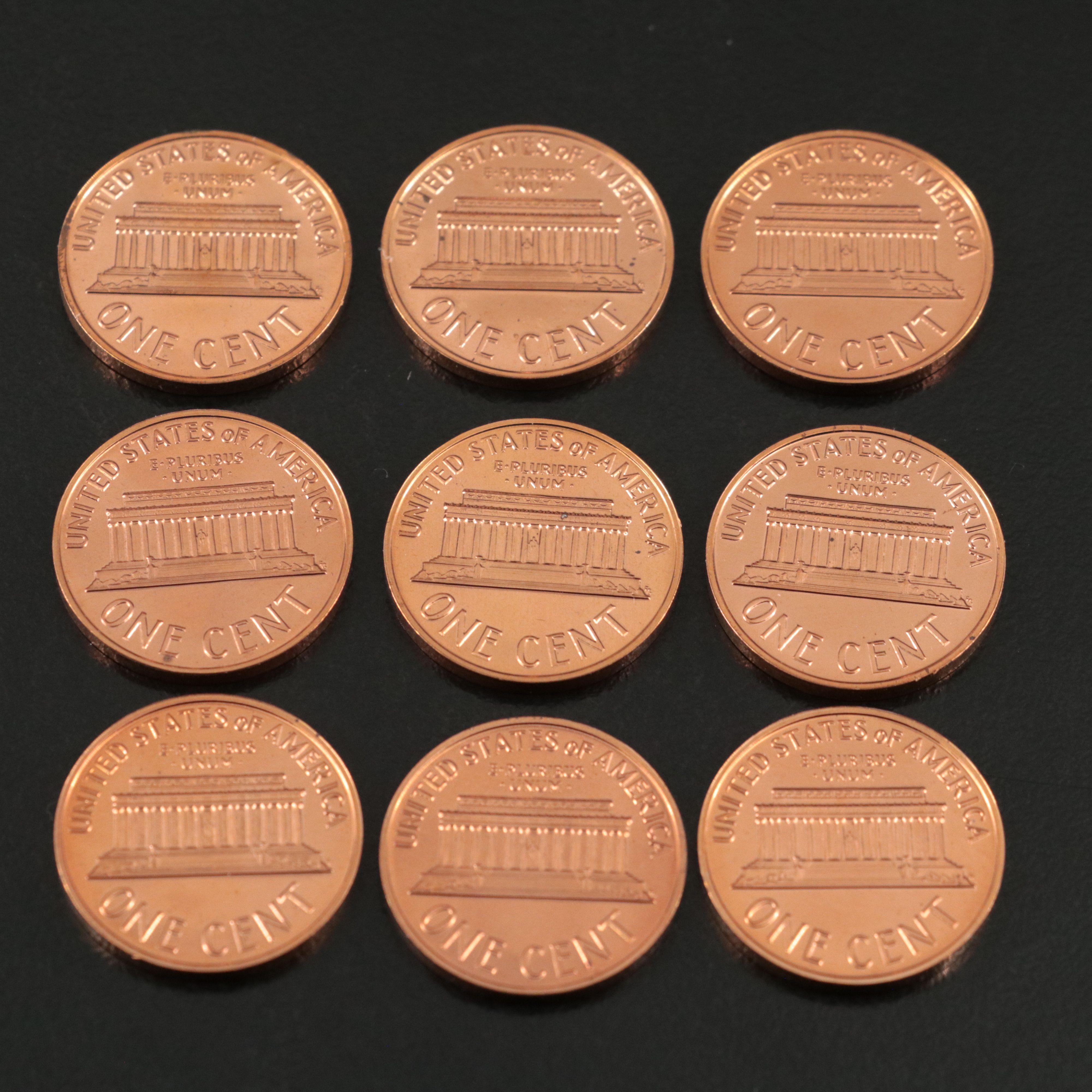 Collection of 202 Proof Lincoln Cents