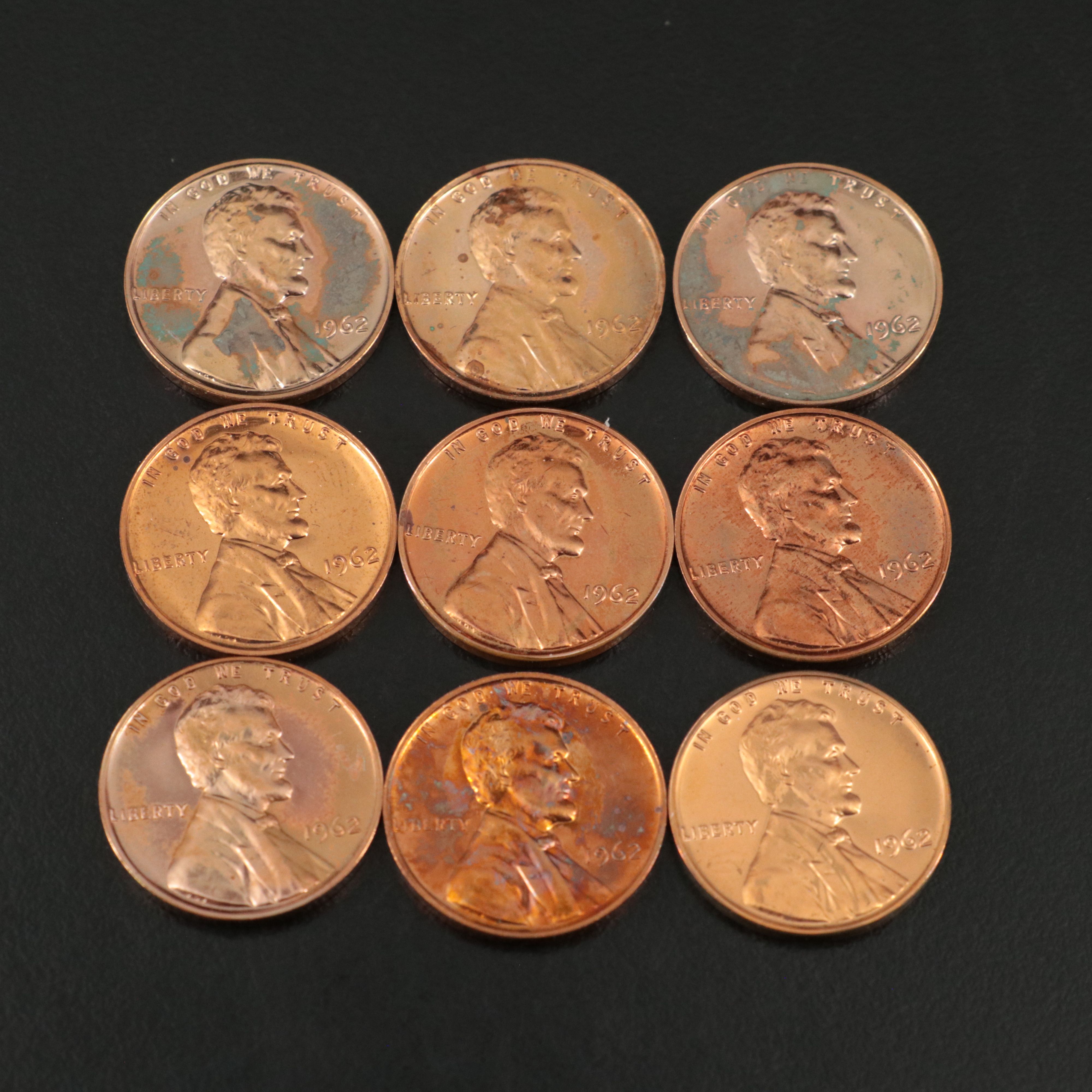 Collection of 202 Proof Lincoln Cents