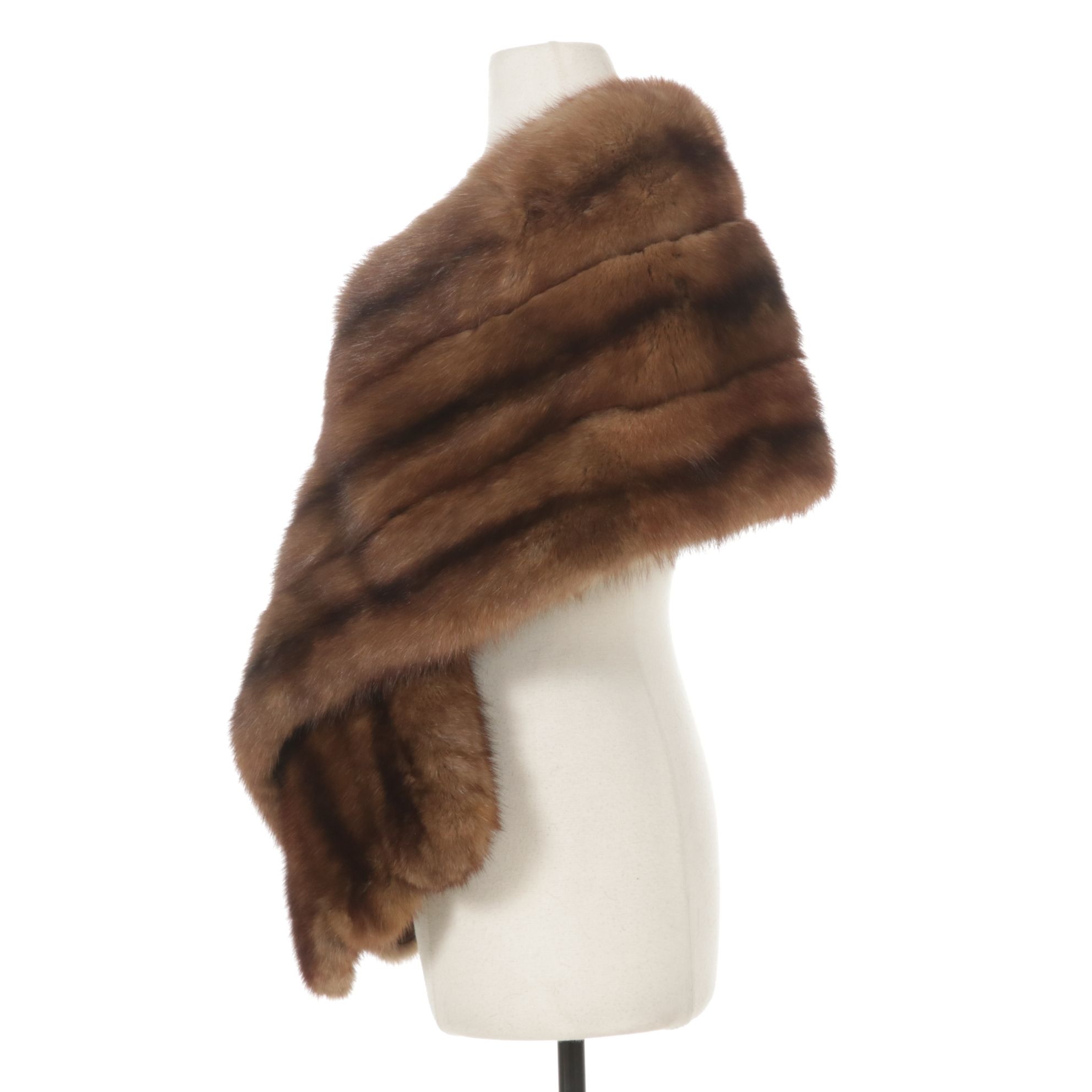 74" Russian Sable Fur Stole