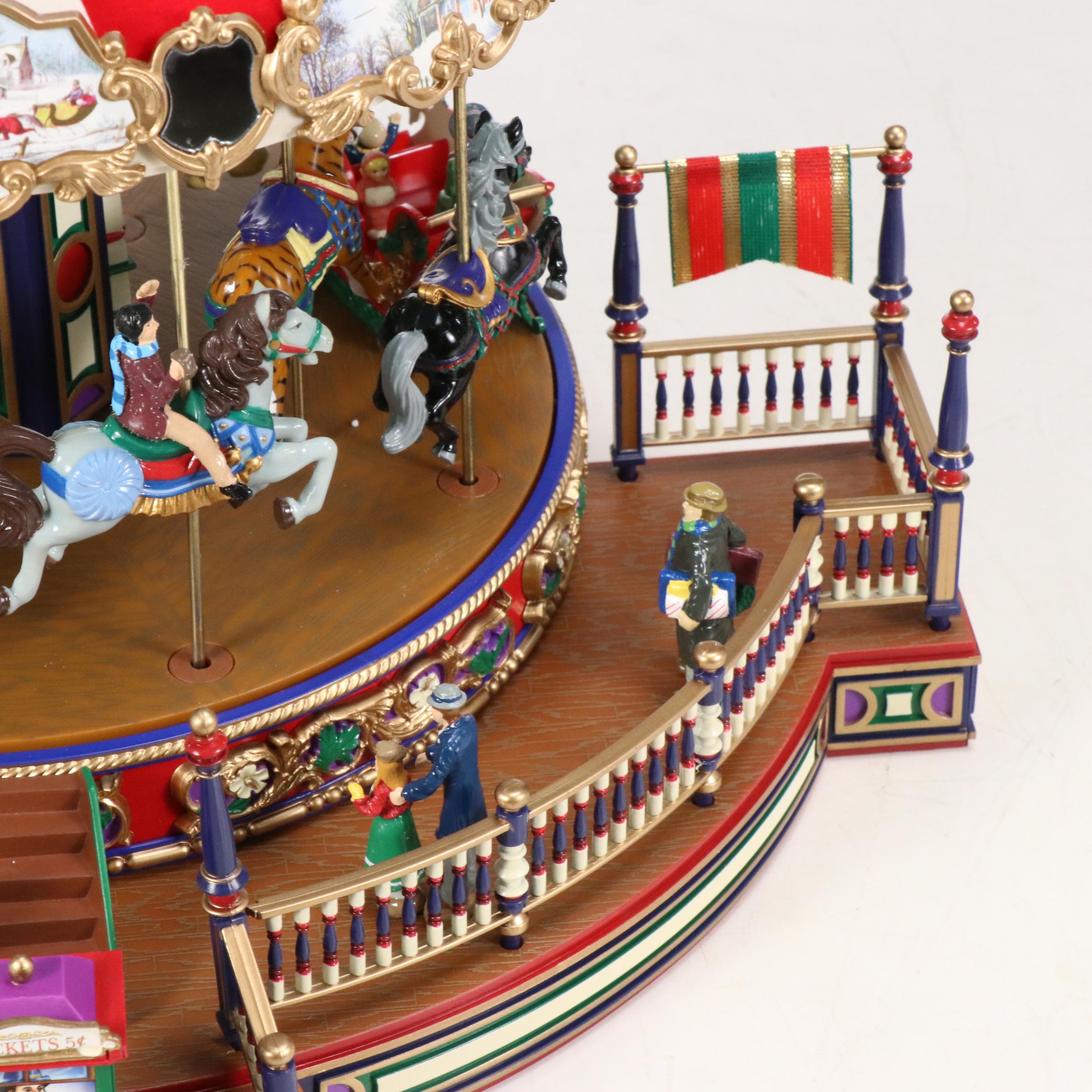 Mr. Christmas "Holiday Around the Carousel" Animated Carousel