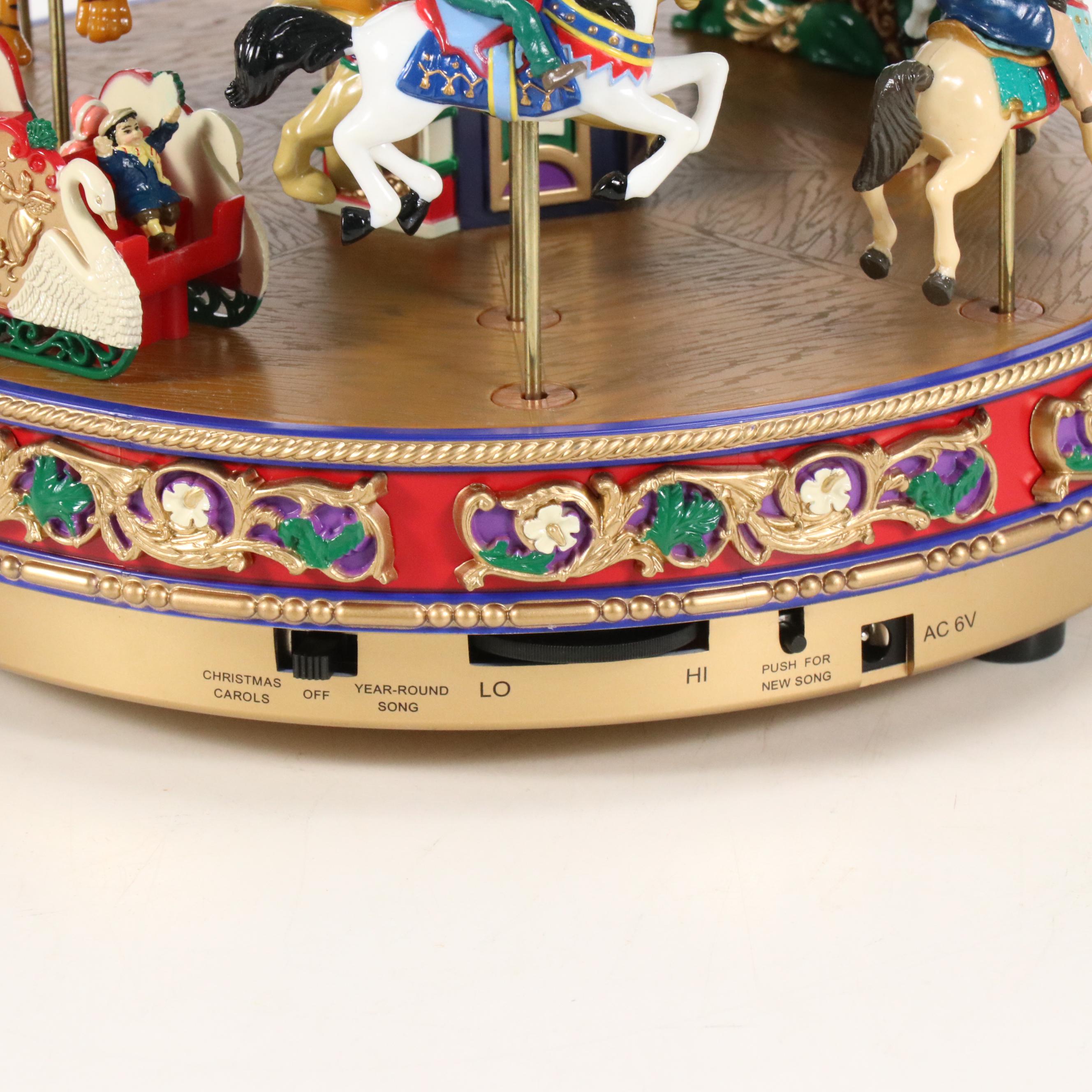 Mr. Christmas "Holiday Around the Carousel" Animated Carousel