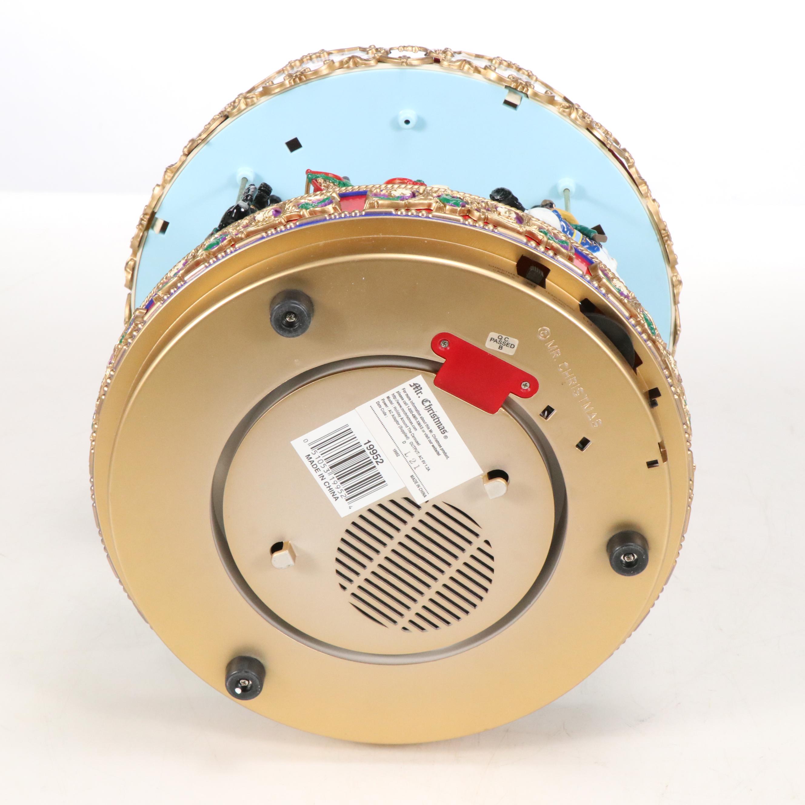 Mr. Christmas "Holiday Around the Carousel" Animated Carousel