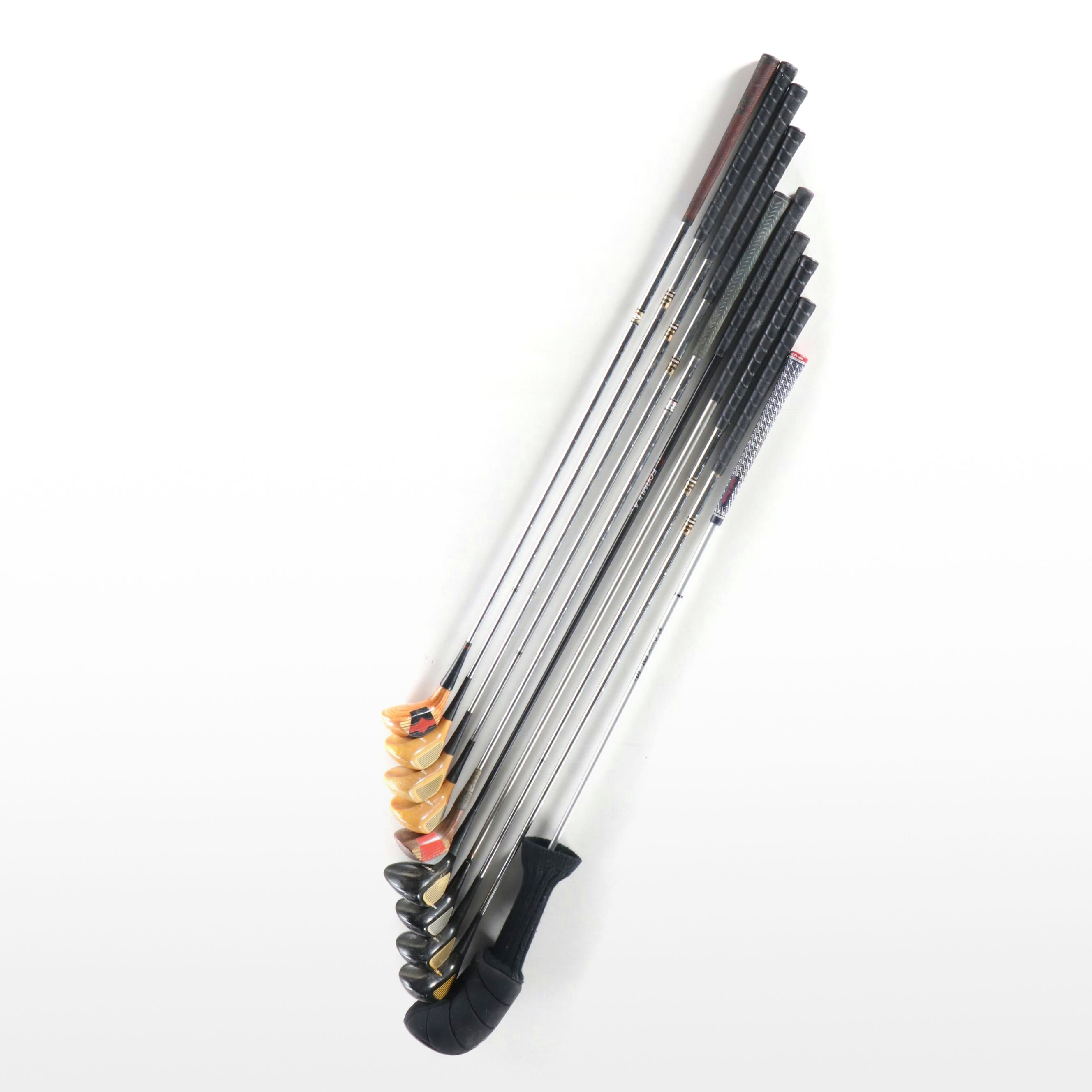 Harvey Penick, Kool Cat "Cruzer" and More Wood and Metal Golf Clubs