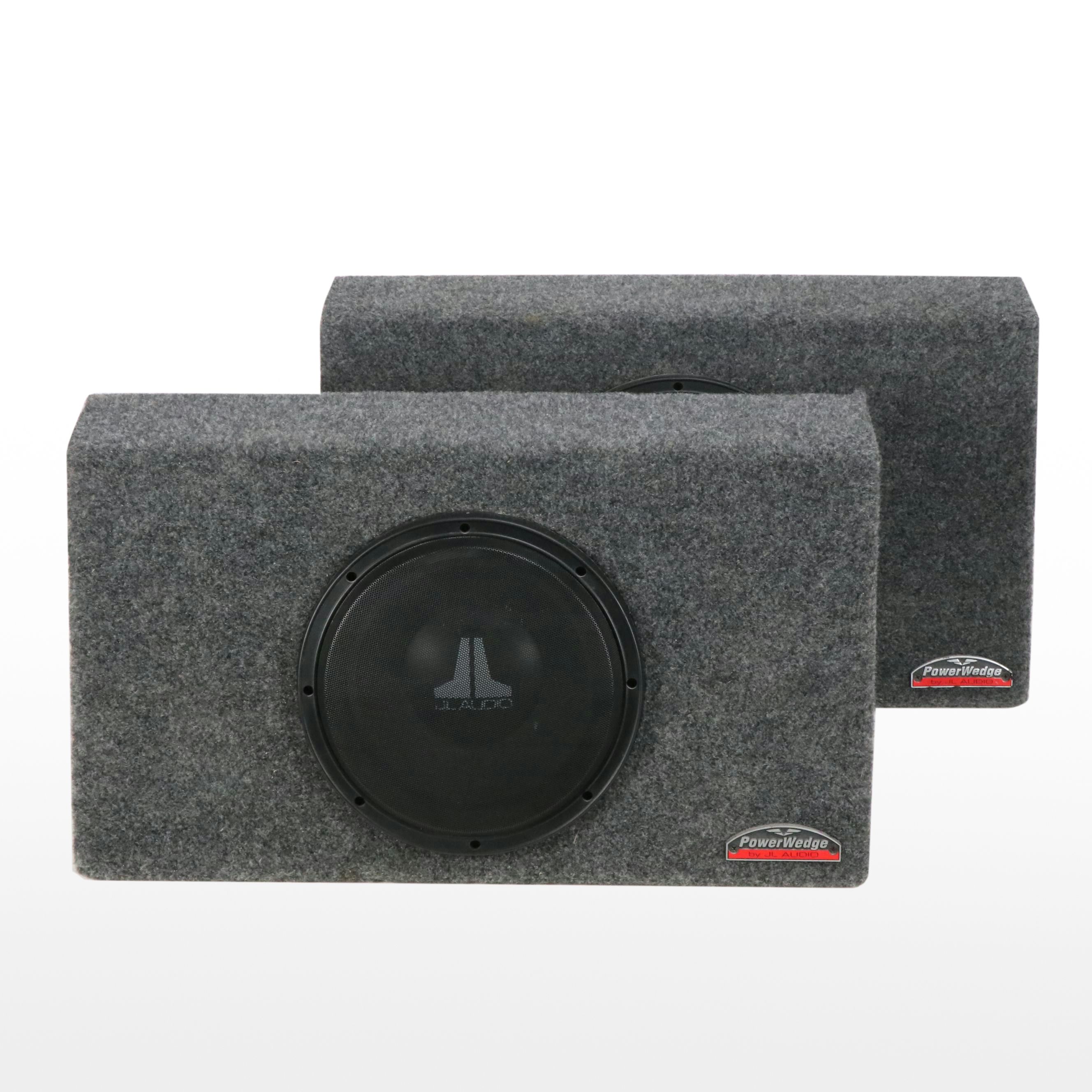 JL Audio PowerWedge Sealed Car Subwoofers