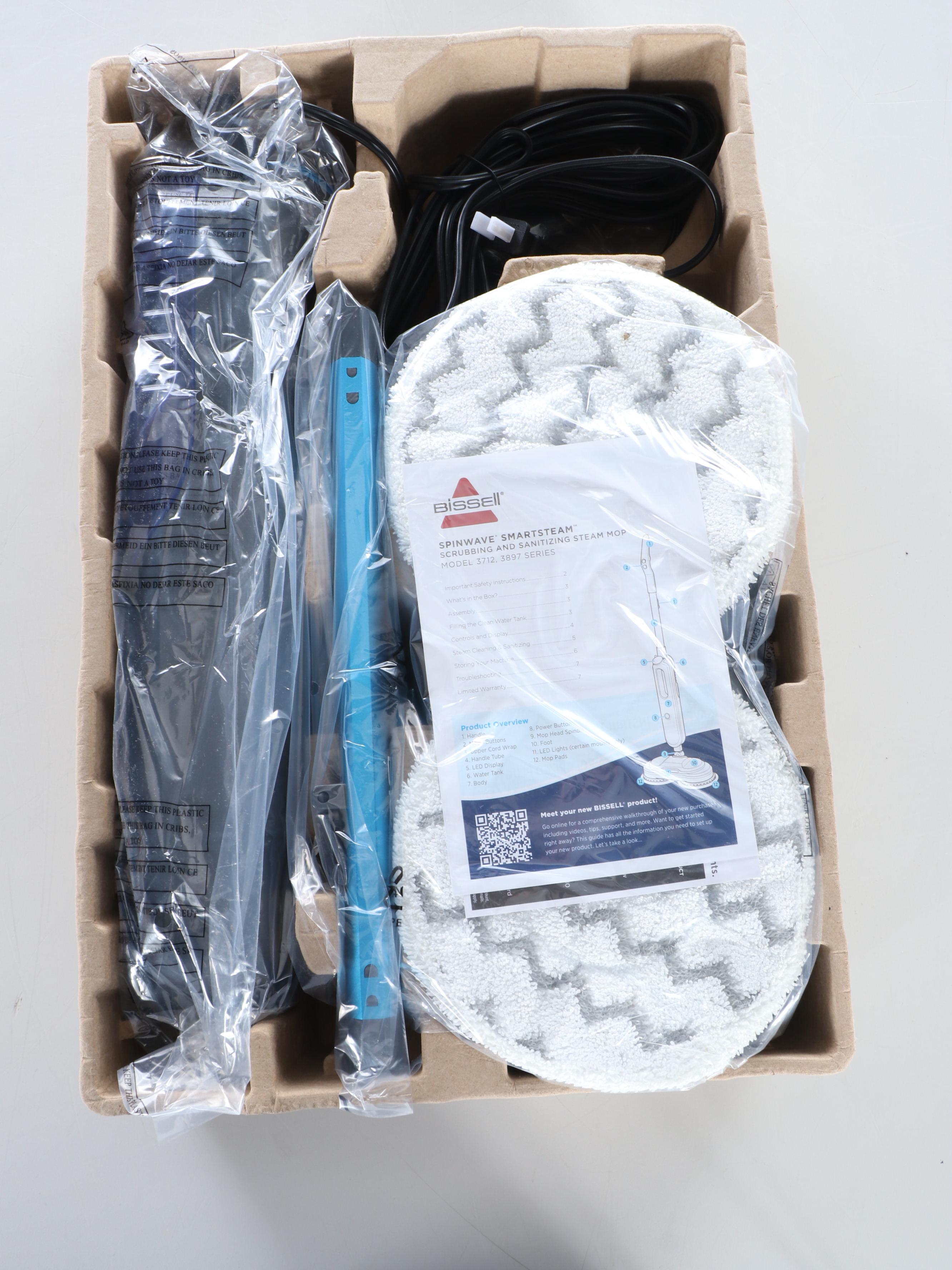 Bissell "Spinwave SmartSteam" Scrubbing Steam Mop