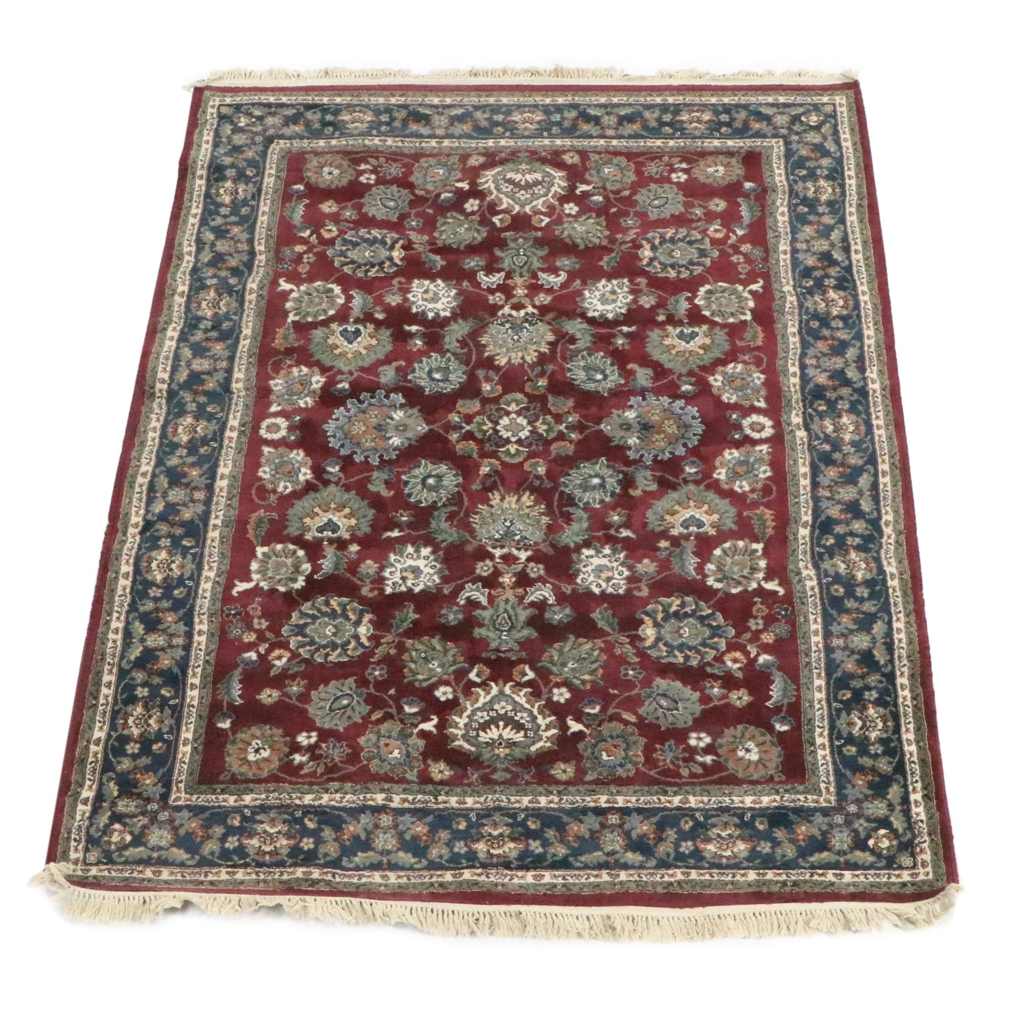 5'4 x 7'10 Machine Made Persian Style Area Rug