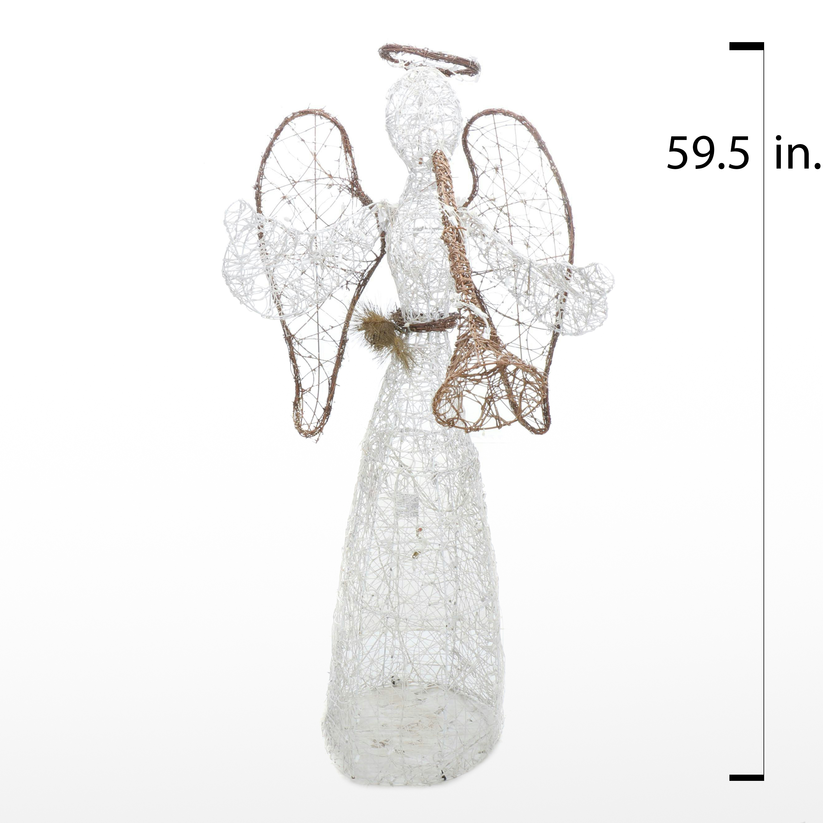 Illuminating Angel Yard Figure