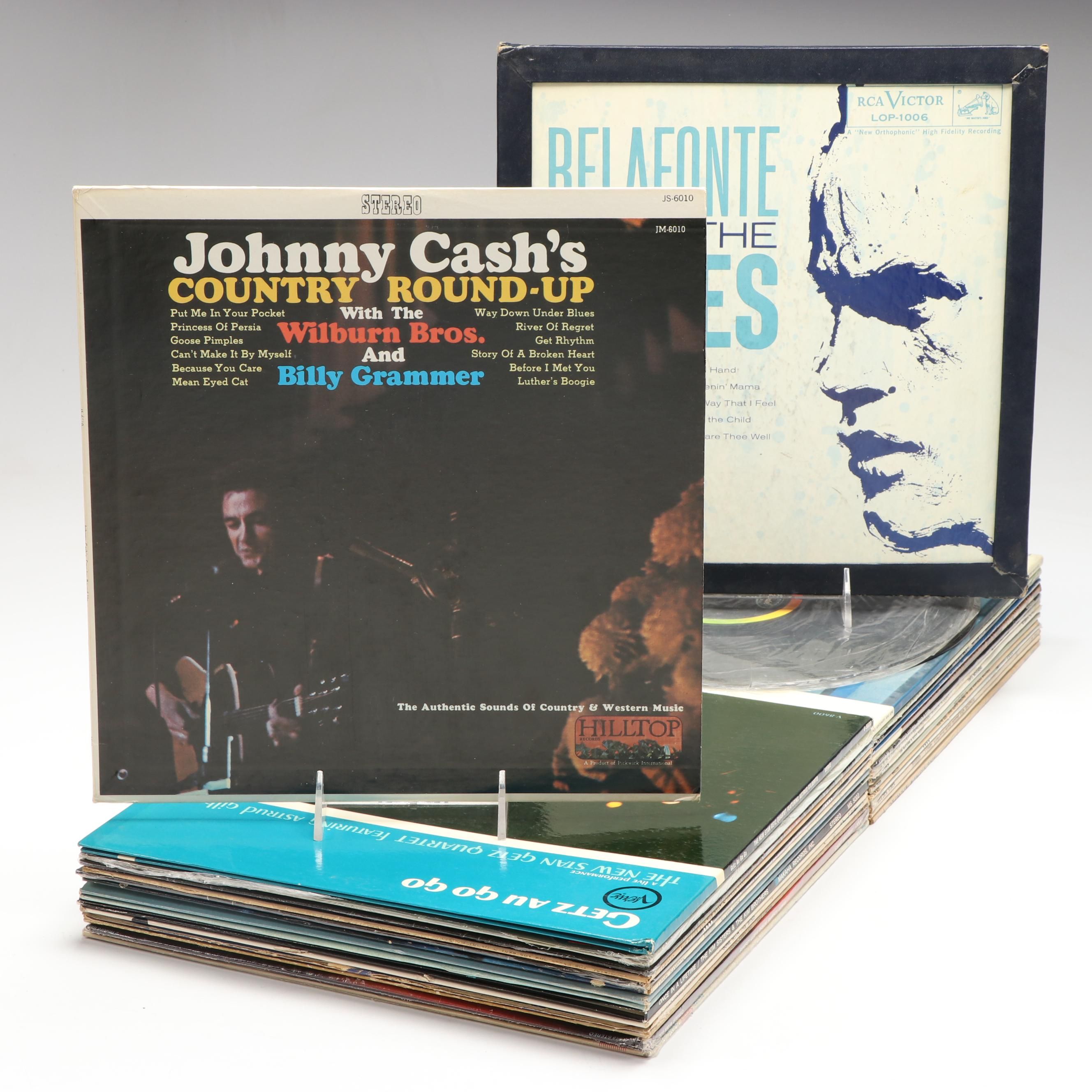 Barbra Streisand, Johnny Cash, Wes Montgomery, and More Vinyl Records