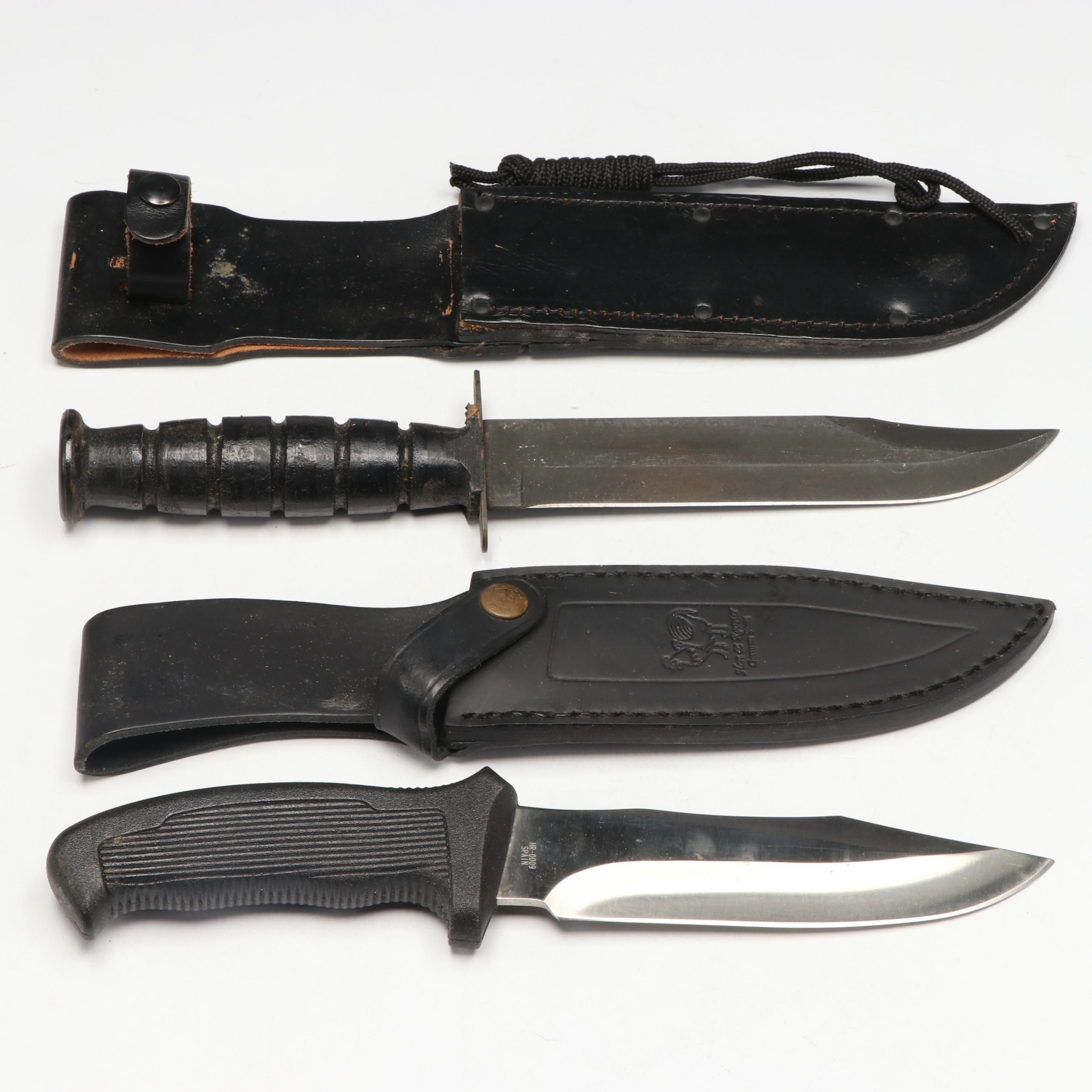 Hen & Rooster German Stainless Steel Fixed Blade and Other Knife