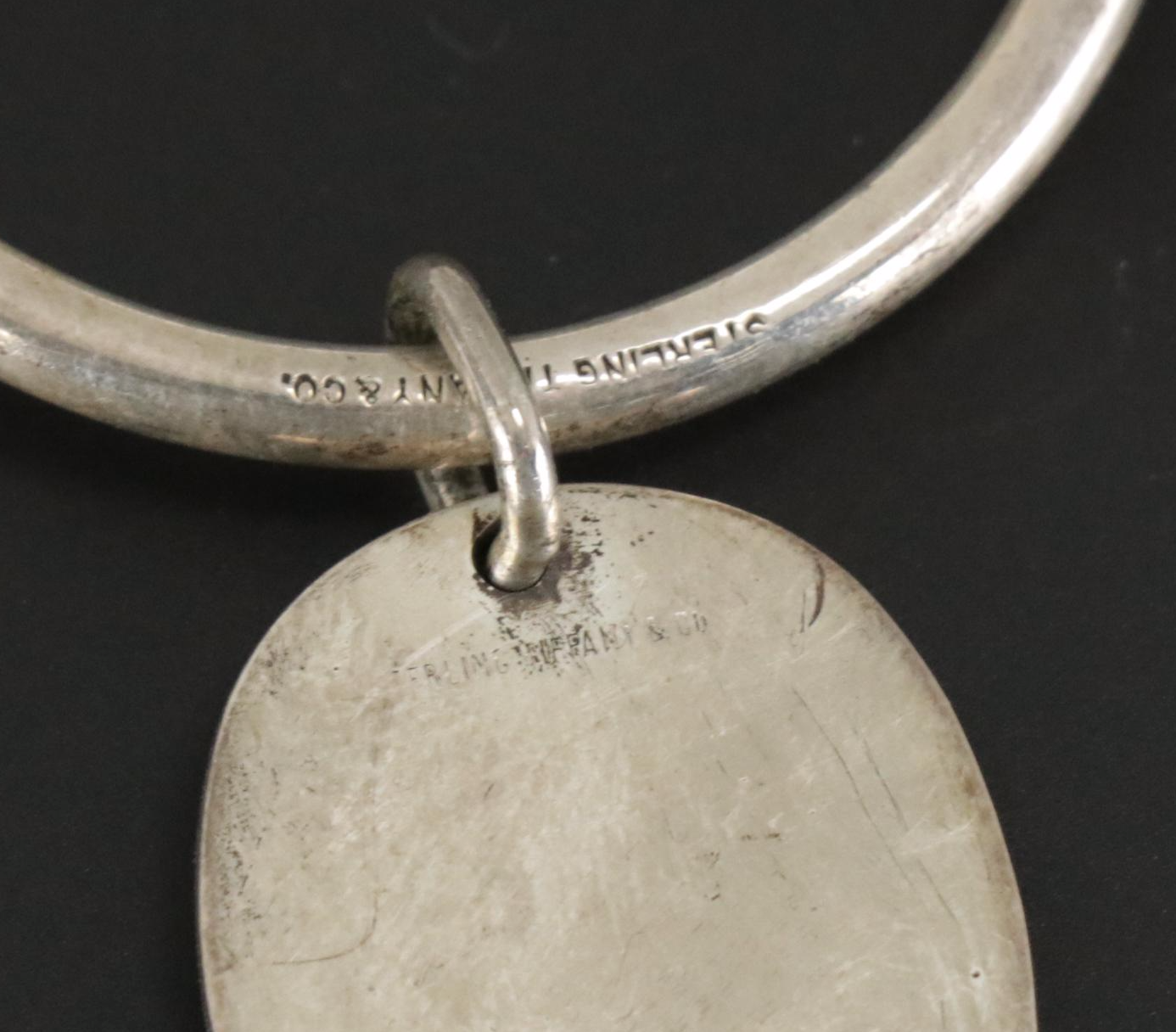 Tiffany & Co. Sterling Silver Key Ring in Box