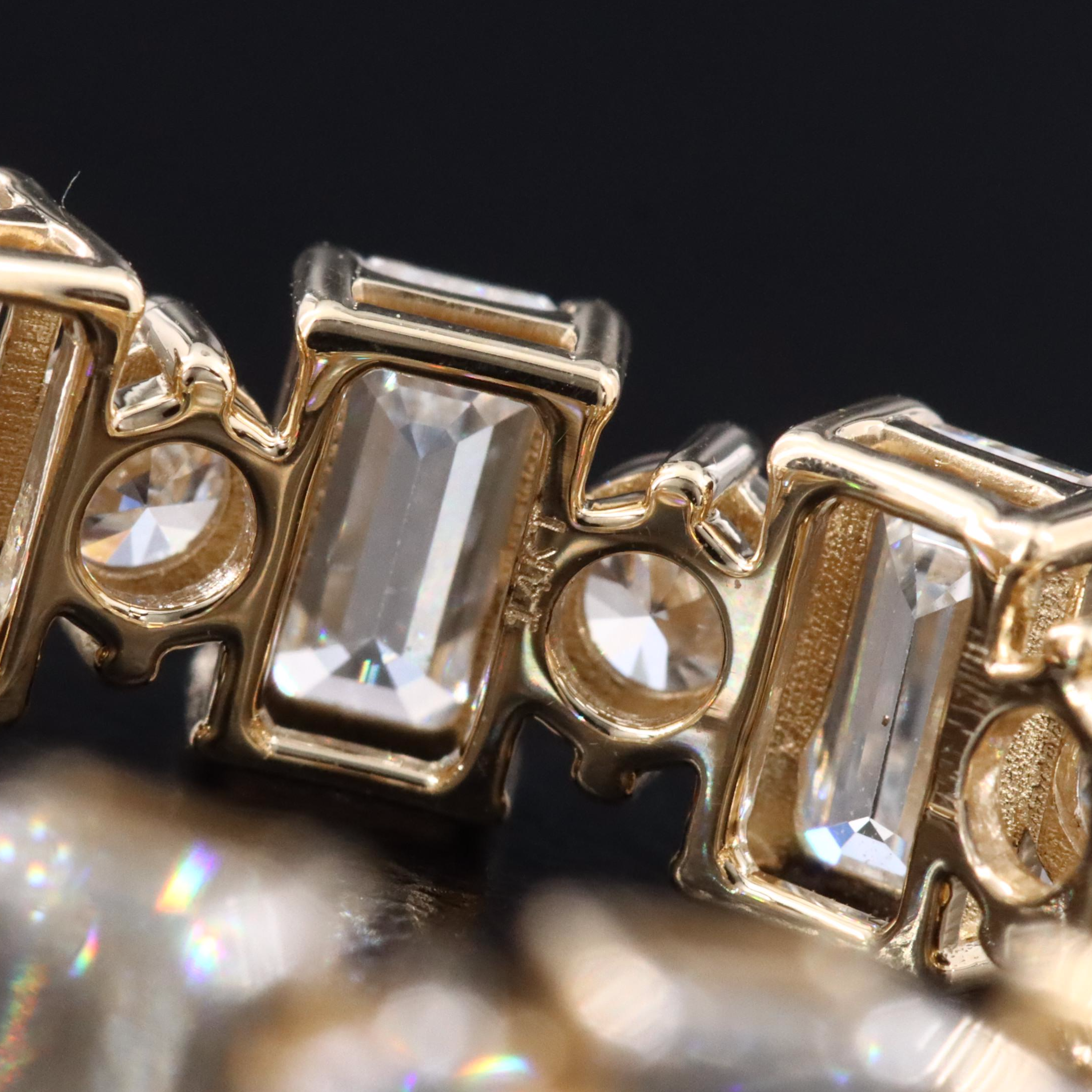 14K 4.71 CWT Lab Grown Diamond Eternity Band