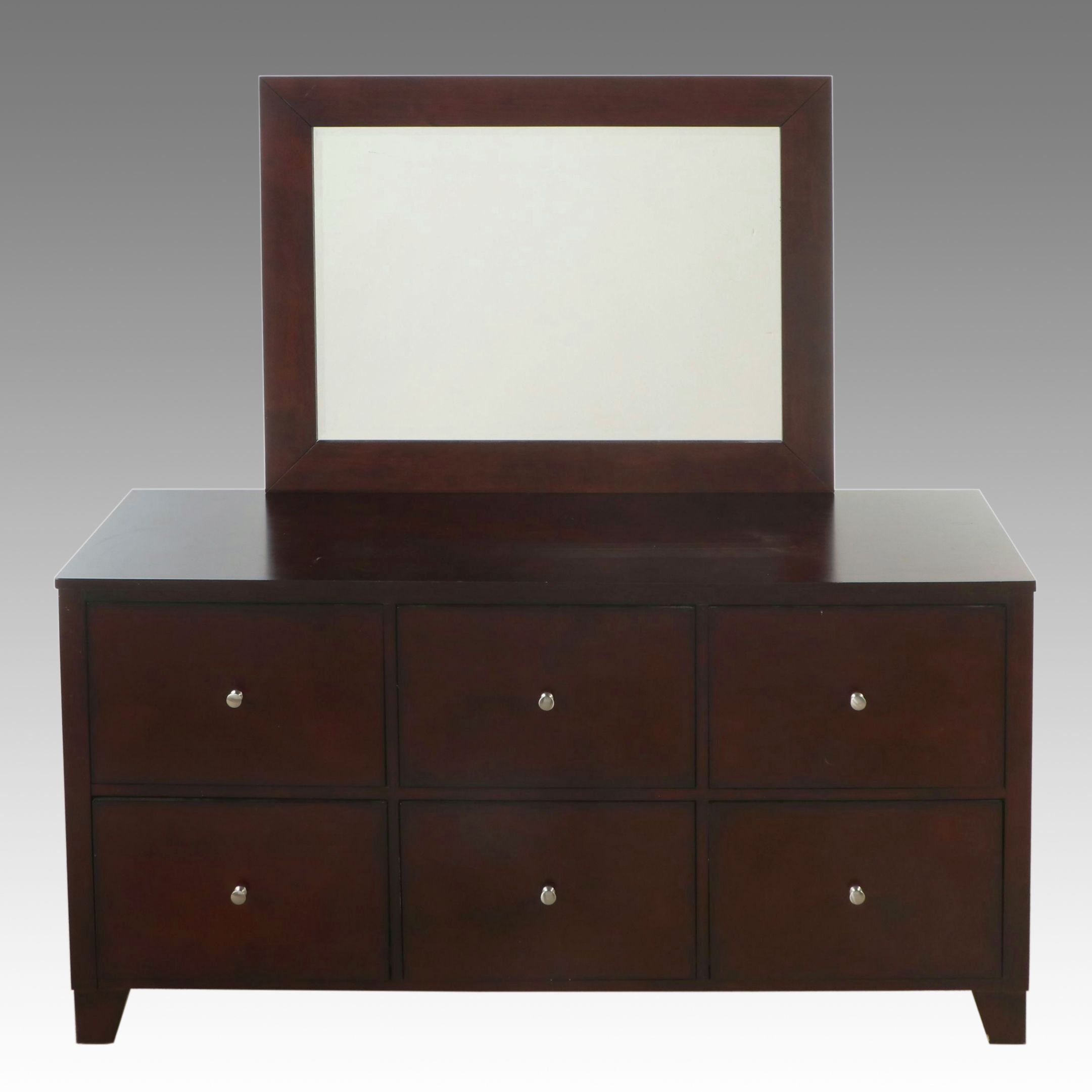 Lifestyle Solutions Contemporary Dresser and Mirror