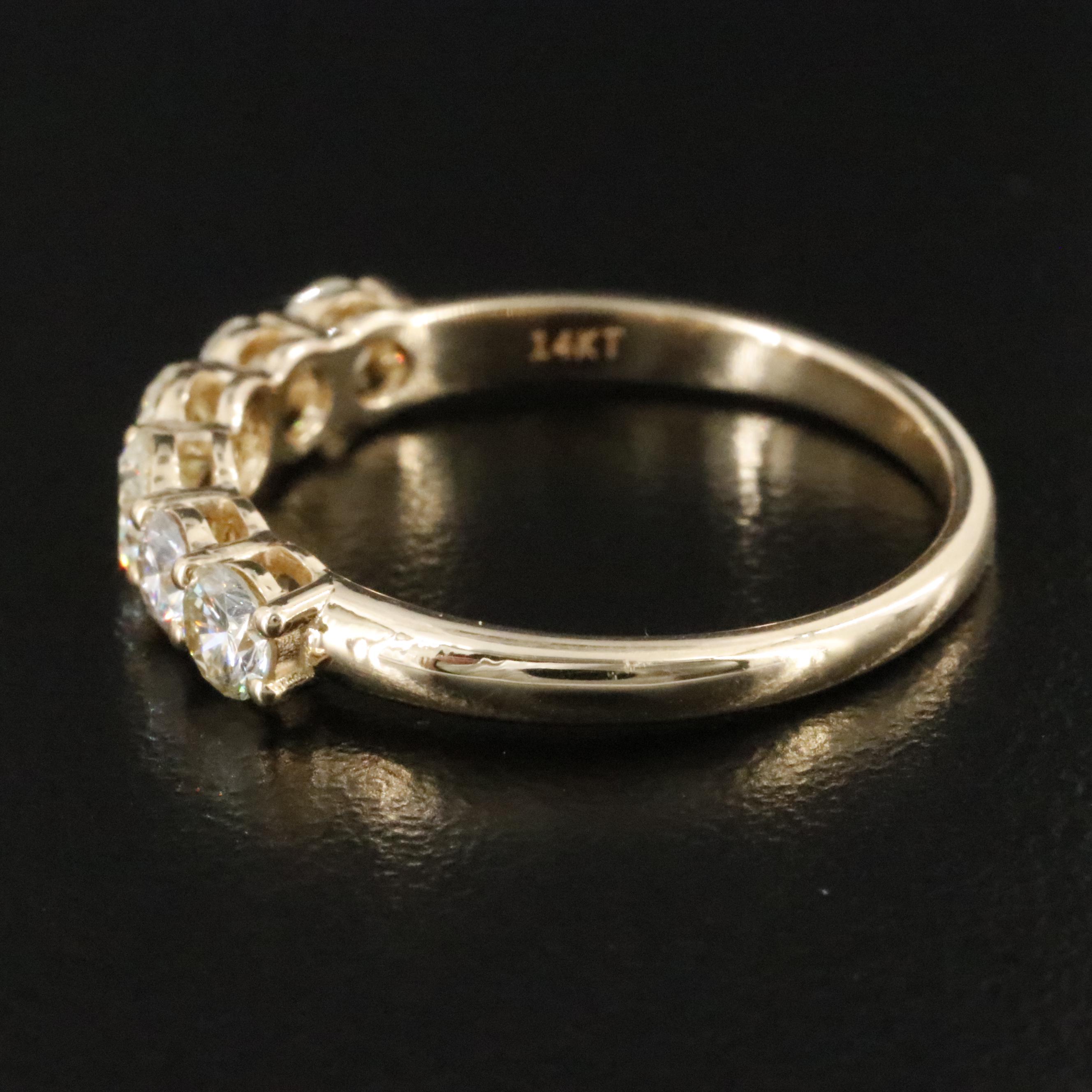 14K 0.91 CTW Diamond Ring