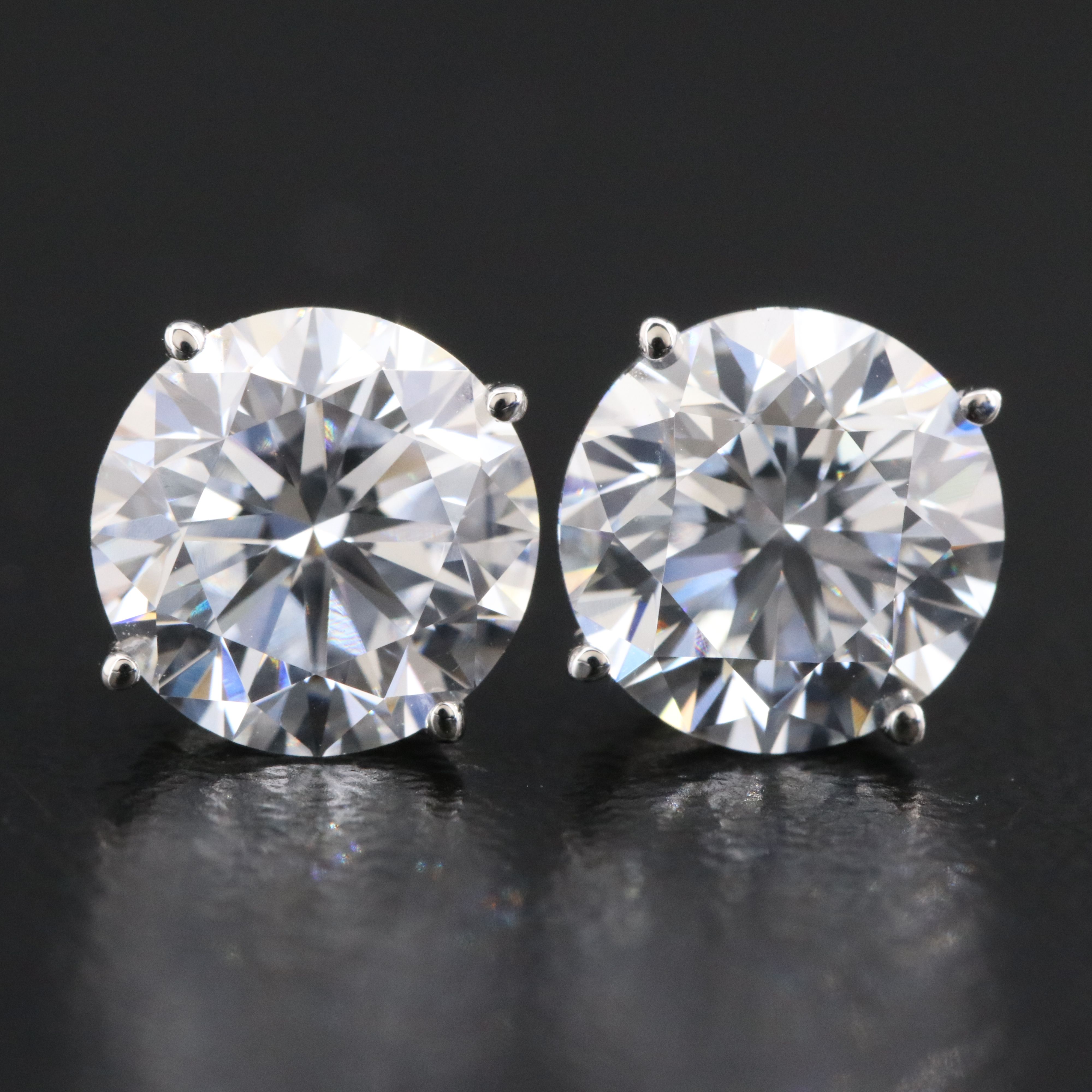 14K 3.00 CTW Lab Grown Diamond Stud Earrings